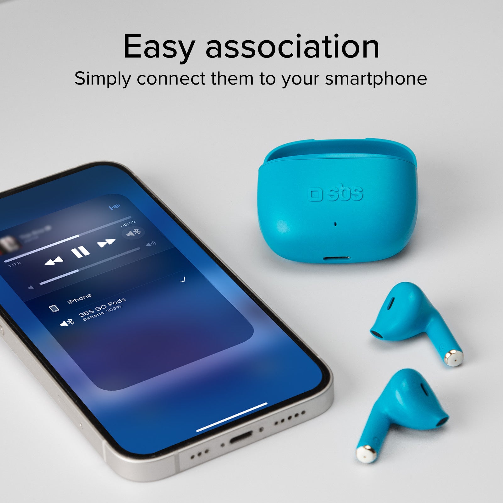 Écouteurs semi intra-auriculaires TWS