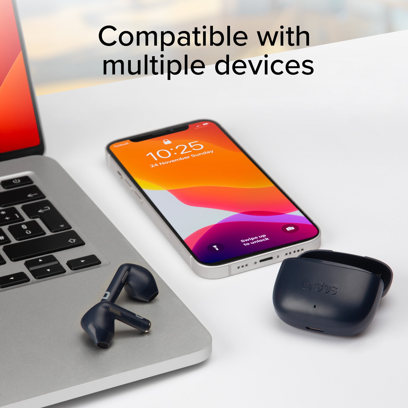 Écouteurs semi intra-auriculaires TWS