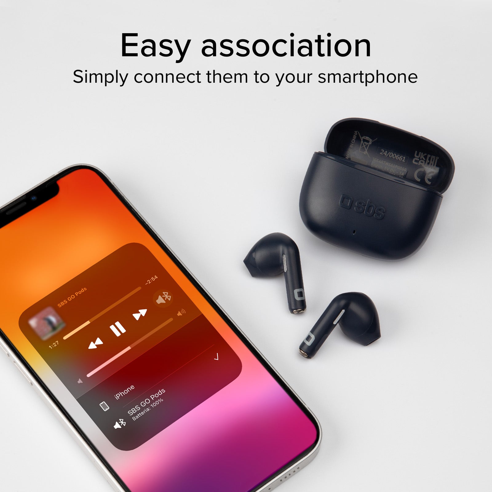 Écouteurs semi intra-auriculaires TWS