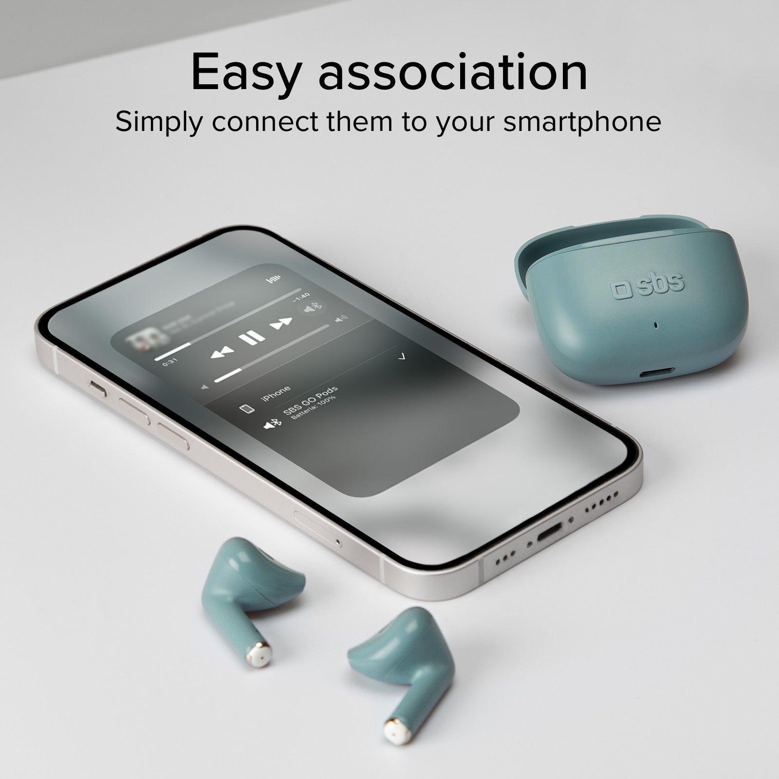 Écouteurs semi intra-auriculaires TWS