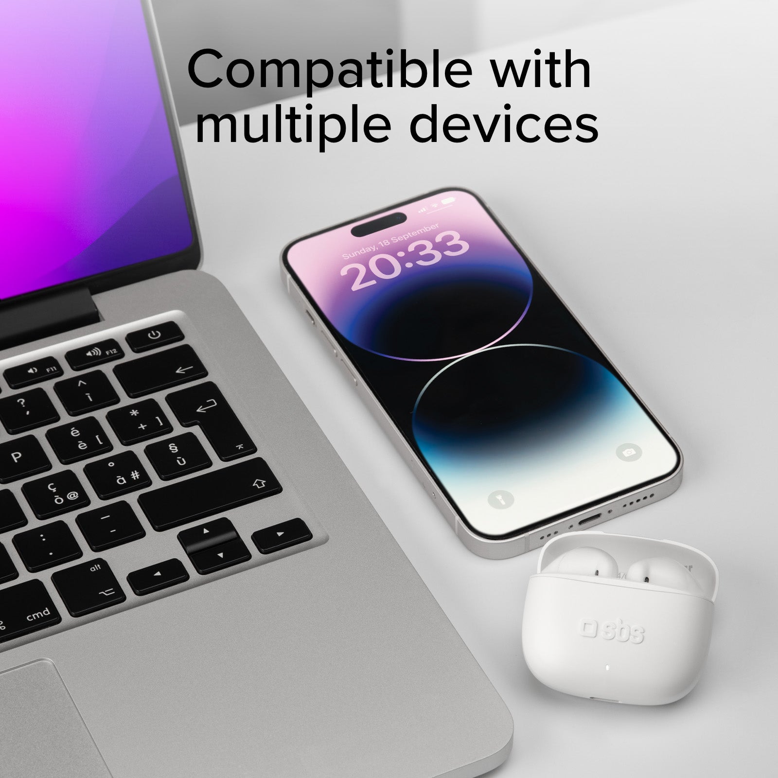 Écouteurs semi intra-auriculaires TWS