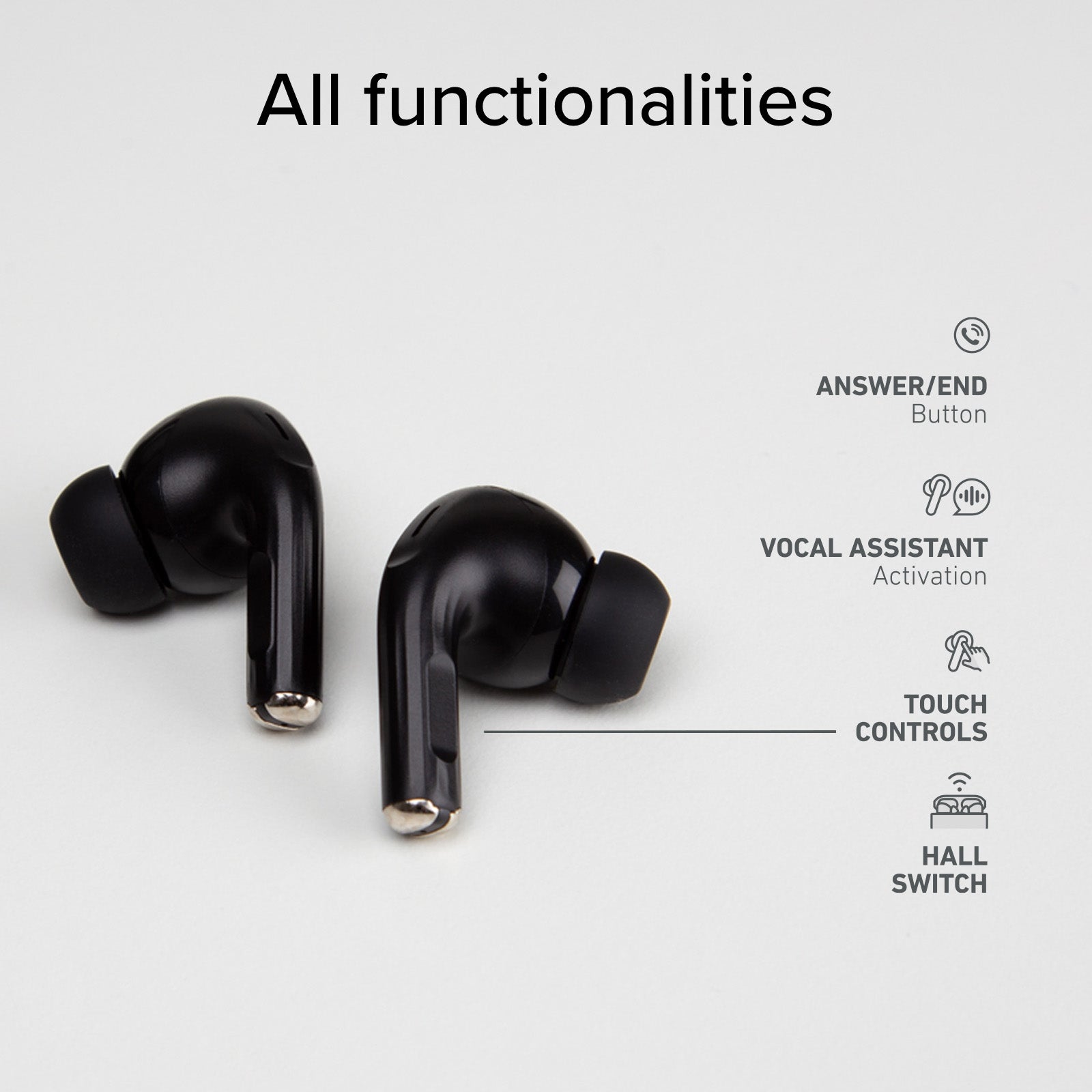 Auricolari TWS compatibili con ricarica wireless
