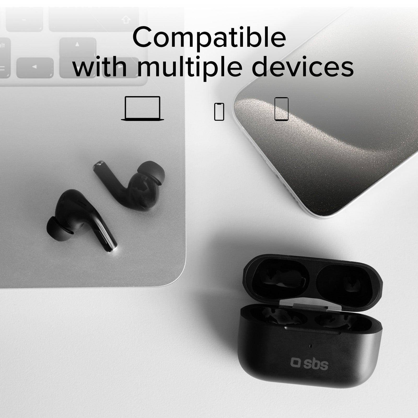 Auricolari TWS compatibili con ricarica wireless