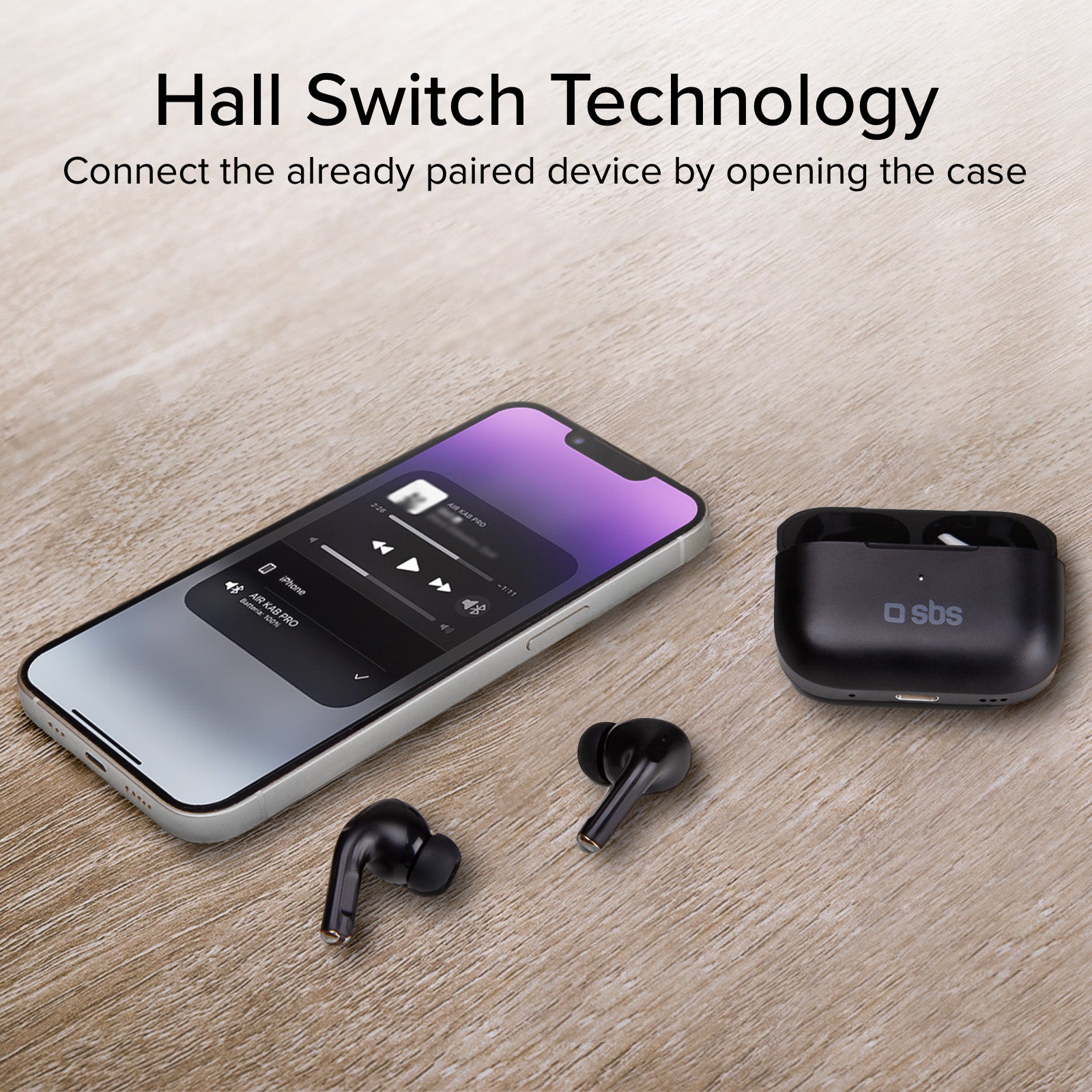Auricolari TWS compatibili con ricarica wireless