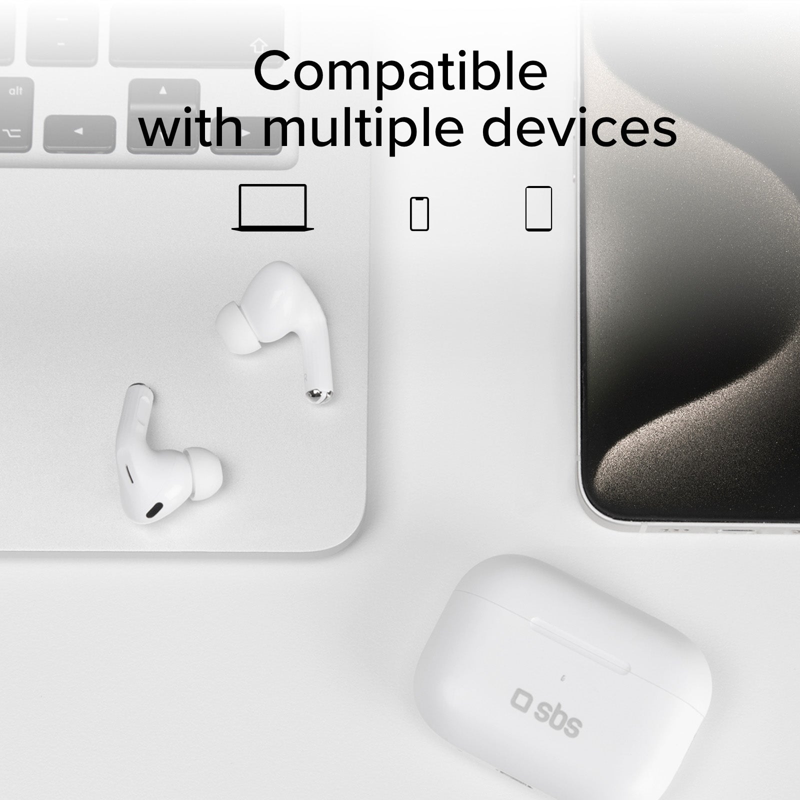 Auricolari TWS compatibili con ricarica wireless