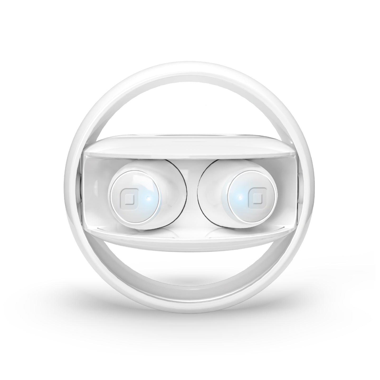 Twin Spin 360 ° - Auriculares TWS con estuche giratorio de 360 °