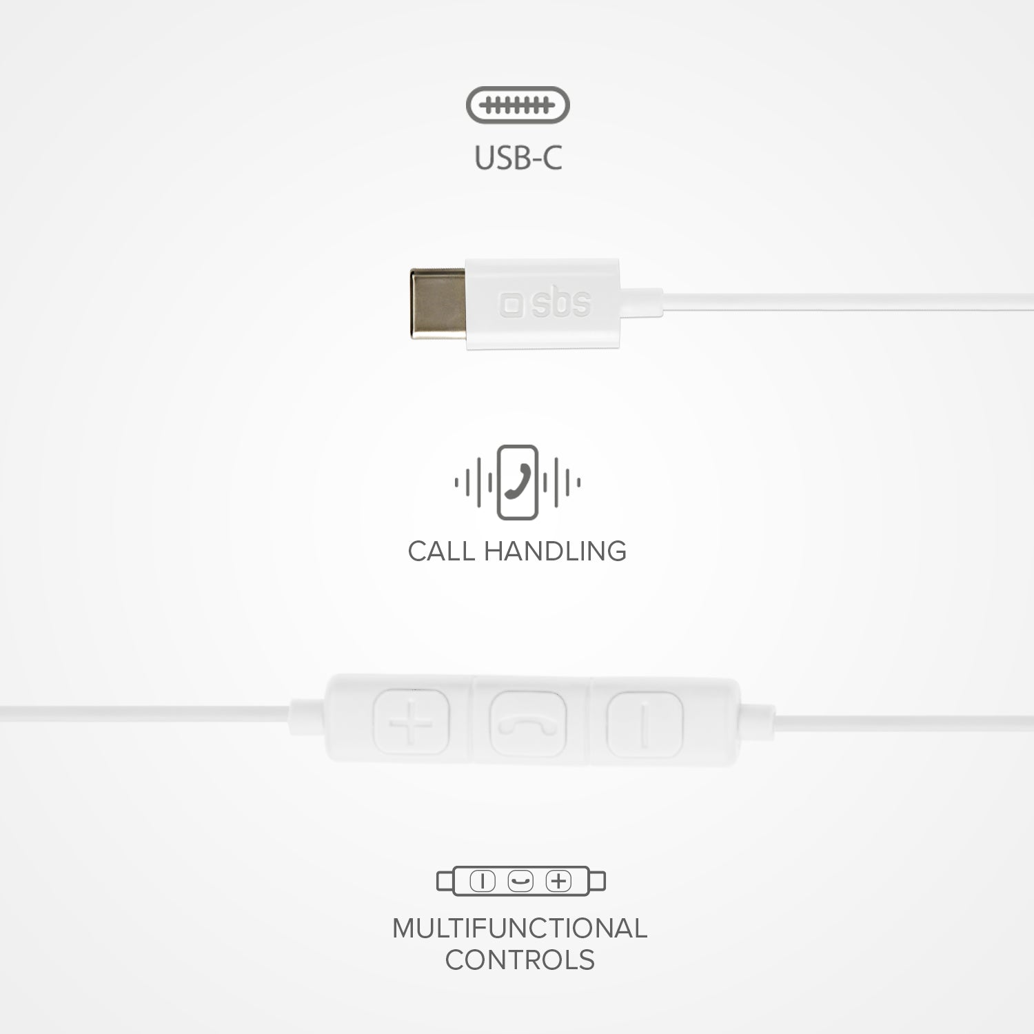 Studio Mix 65c - Écouteurs semi intra-auriculaires filaires avec connecteur USB-C