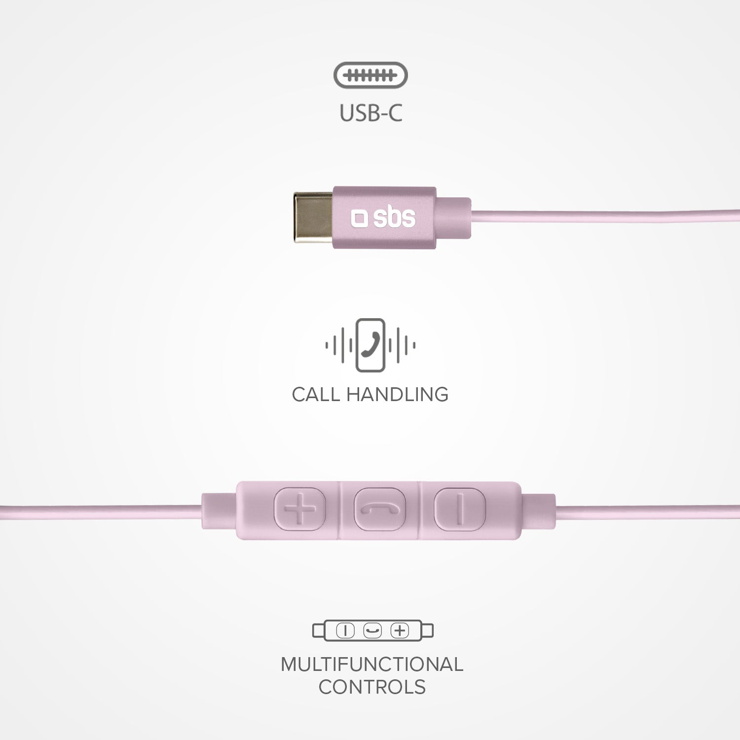 Studio Mix 65c - Écouteurs semi intra-auriculaires filaires avec connecteur USB-C