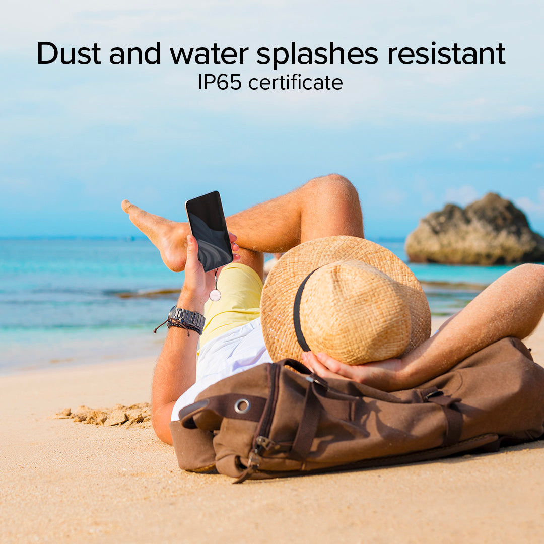 Localizador de objetos resistente al agua compatible con Apple Find My