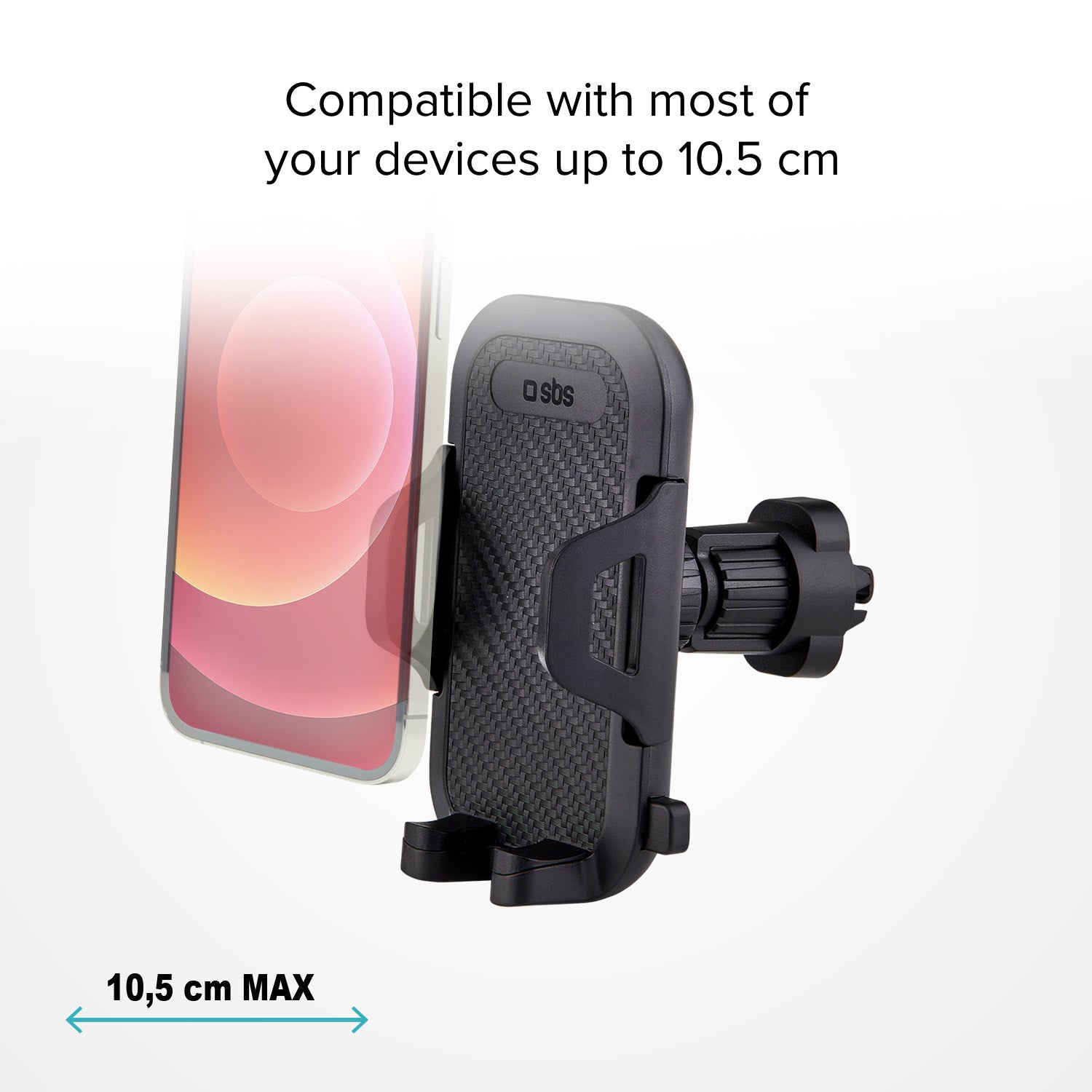 Soporte para coche con clip de tornillo