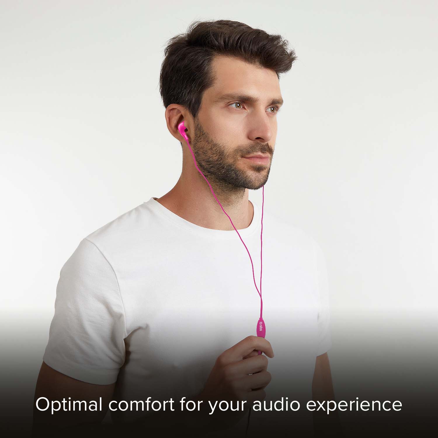 Kopfhörer mit Kabel, Stereo In-Ear Studio Mix 10, 3,5 mm Klinkenstecker mit Mikrofon und Taste zur Gesprächsannahme/ -beendigung