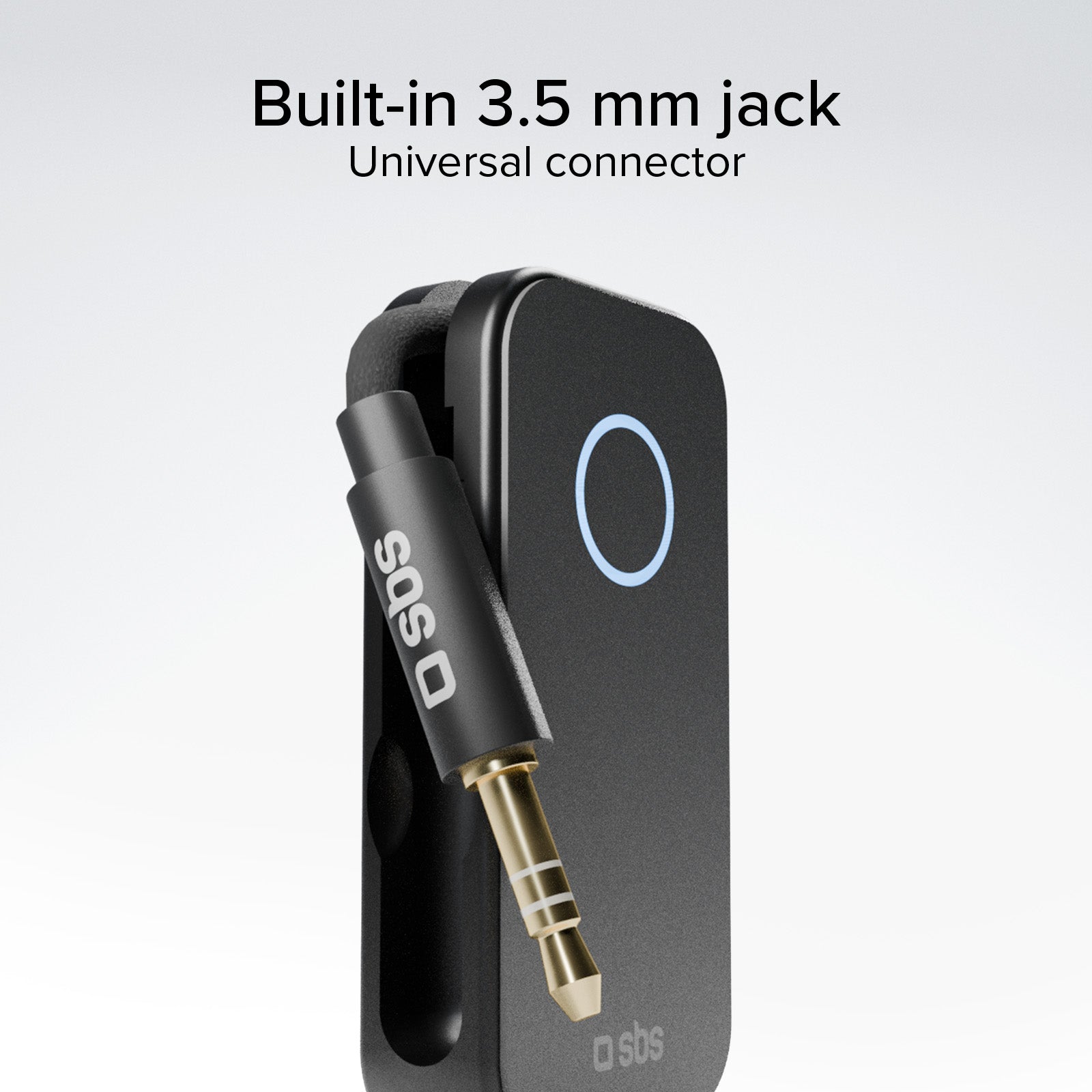 Adaptateur audio sans fil 2-en-1 RX/TX avec prise jack universelle 3,5 mm