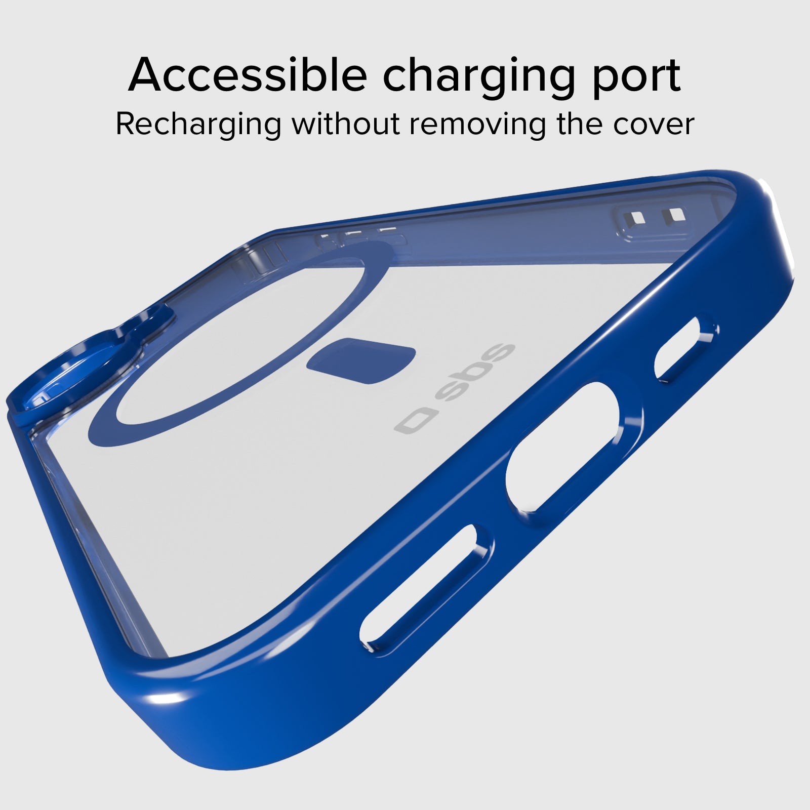 Case für iPhone 16 mit farbigen Rändern, kompatibel mit MagSafe Aufladung