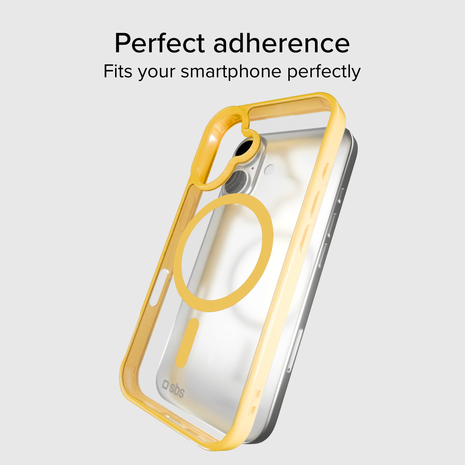 Case für iPhone 16 mit farbigen Rändern, kompatibel mit MagSafe Aufladung