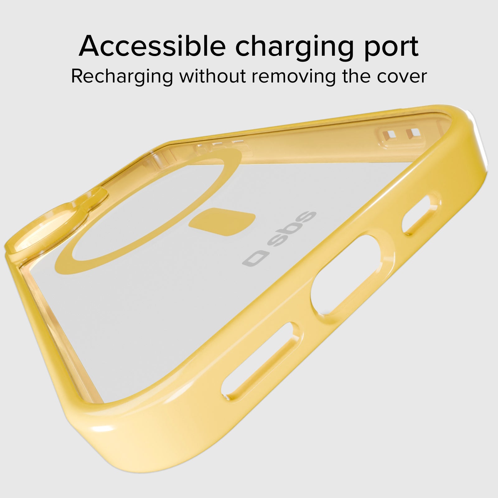 Case für iPhone 16 mit farbigen Rändern, kompatibel mit MagSafe Aufladung