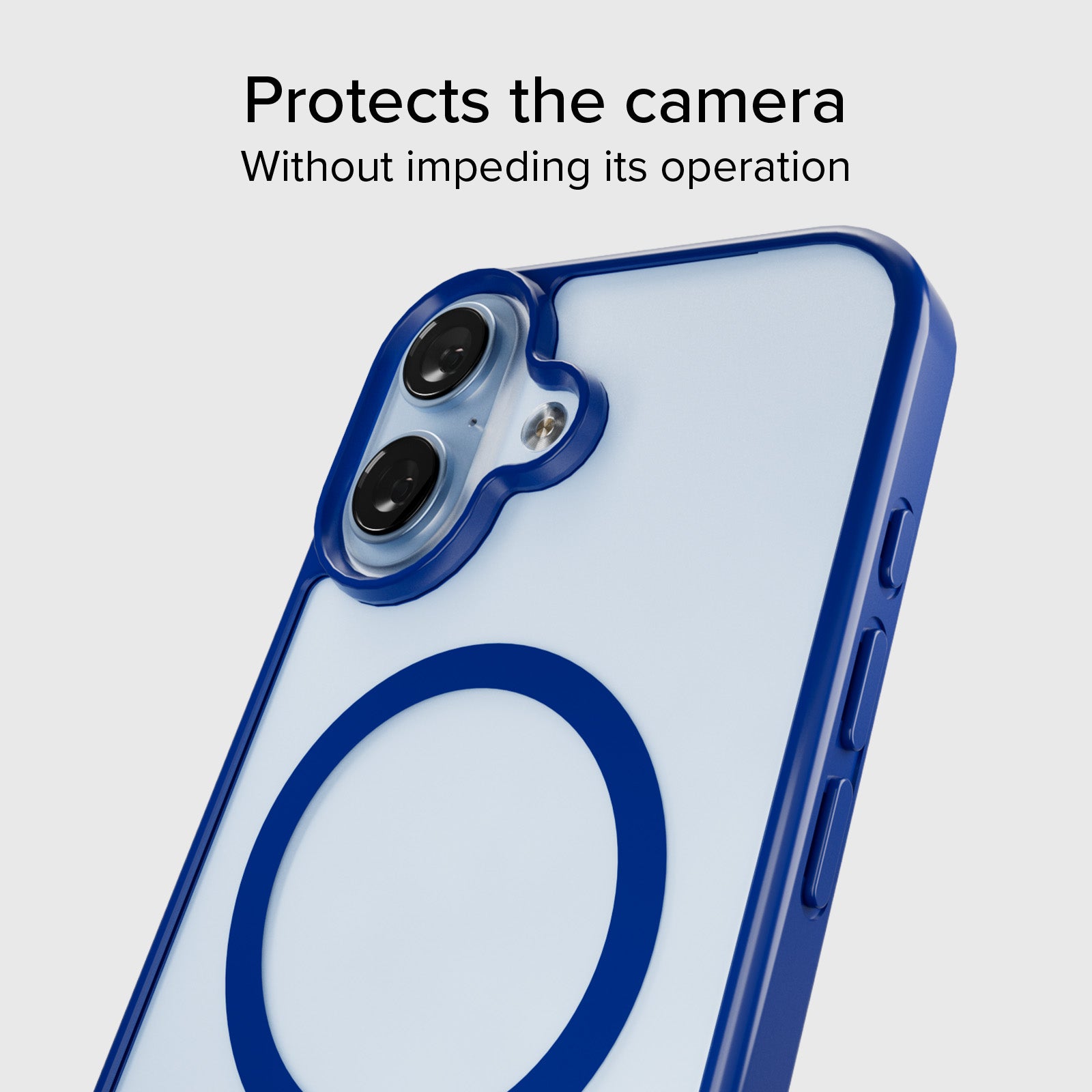 Cover for iPhone 17 with coloured edges compatible with MagSafe charging
