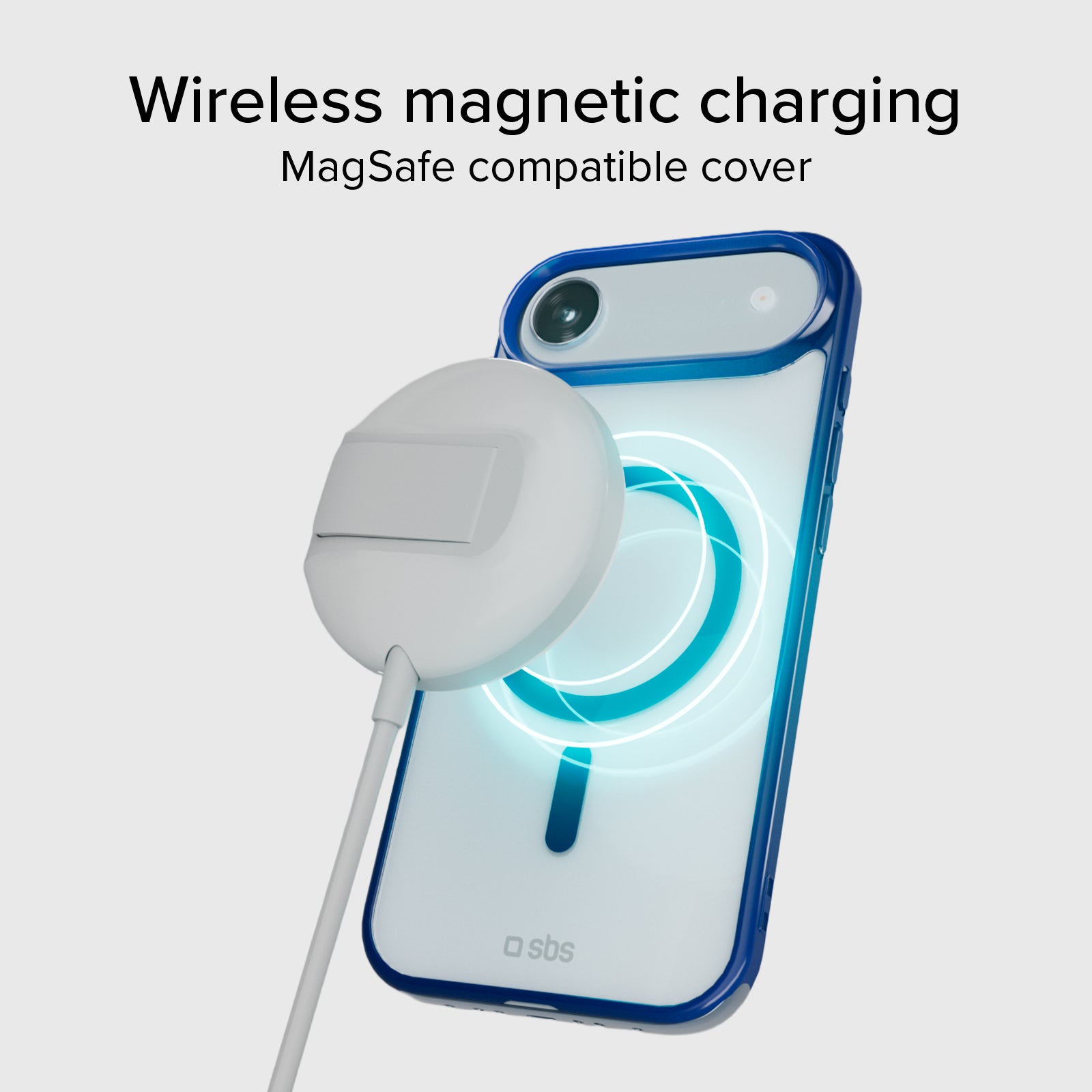 Cover for iPhone Air with coloured edges compatible with MagSafe charging