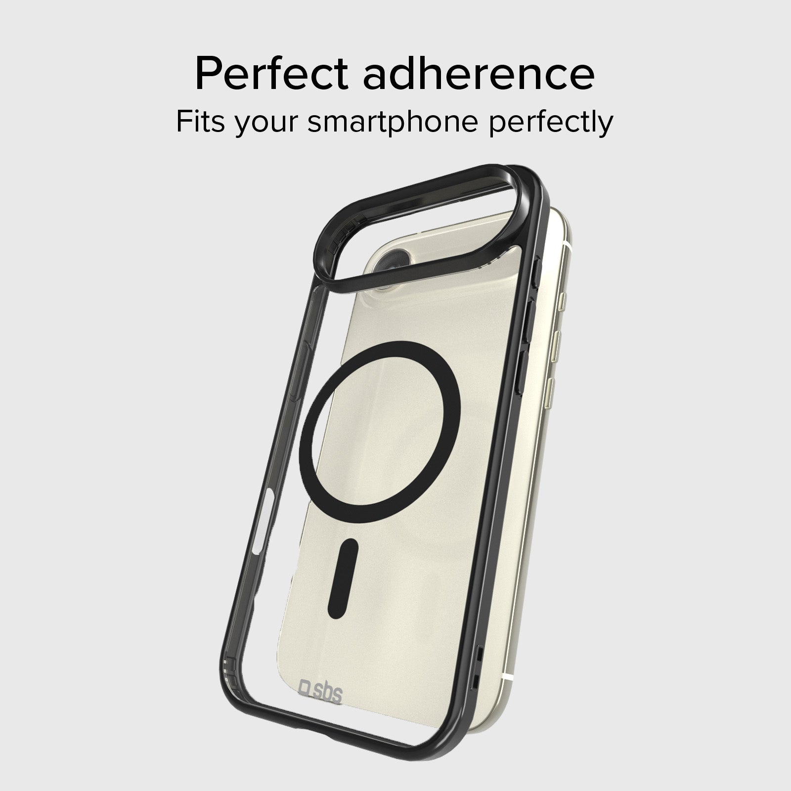 Cover for iPhone Air with coloured edges compatible with MagSafe charging