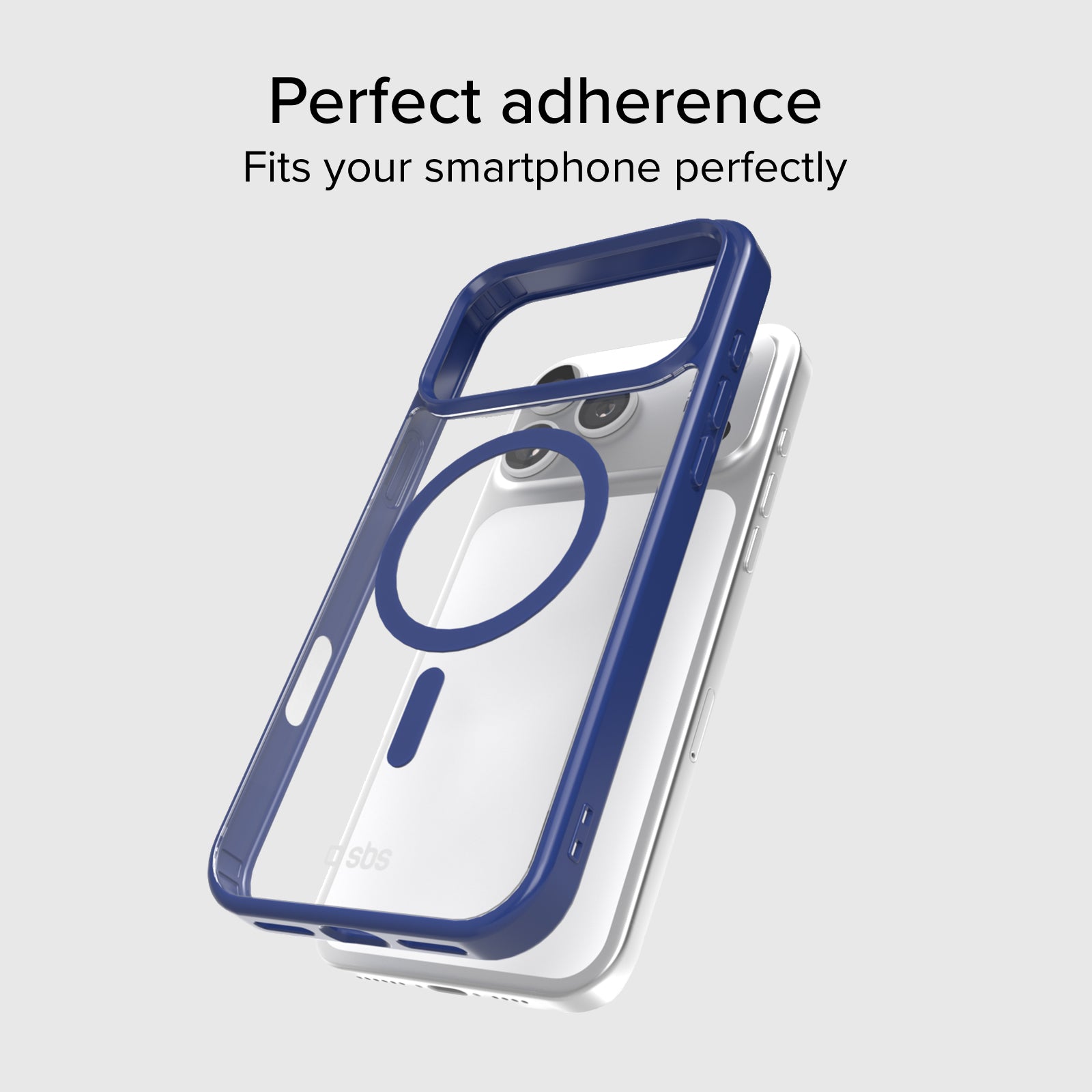 Cover for iPhone 17 Pro Max with coloured edges compatible with MagSafe charging
