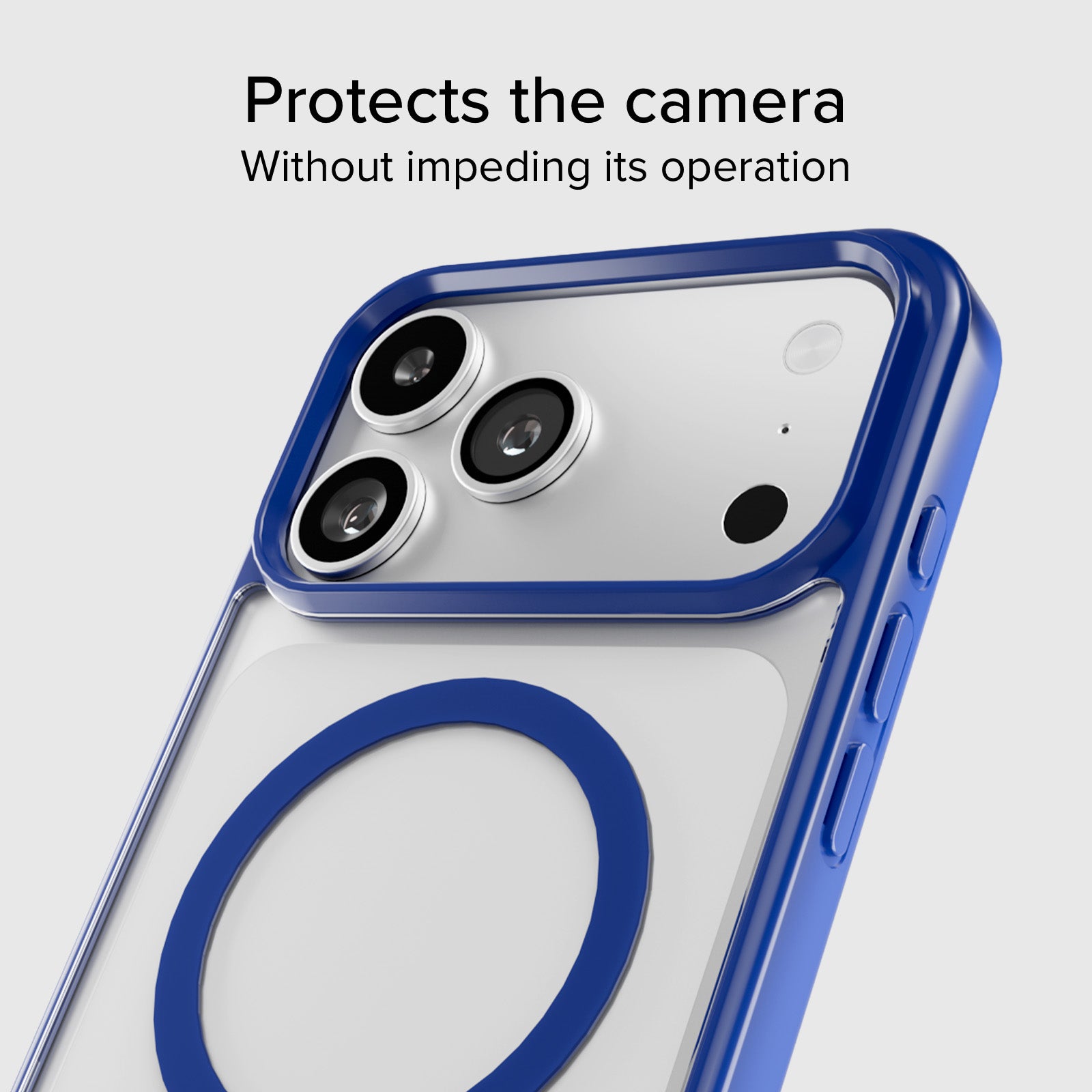Cover for iPhone 17 Pro Max with coloured edges compatible with MagSafe charging