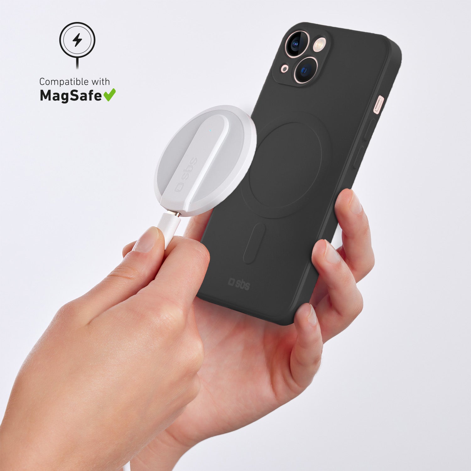 MagSafe-kompatible magnetische Ladeabdeckung für iPhone 14/13