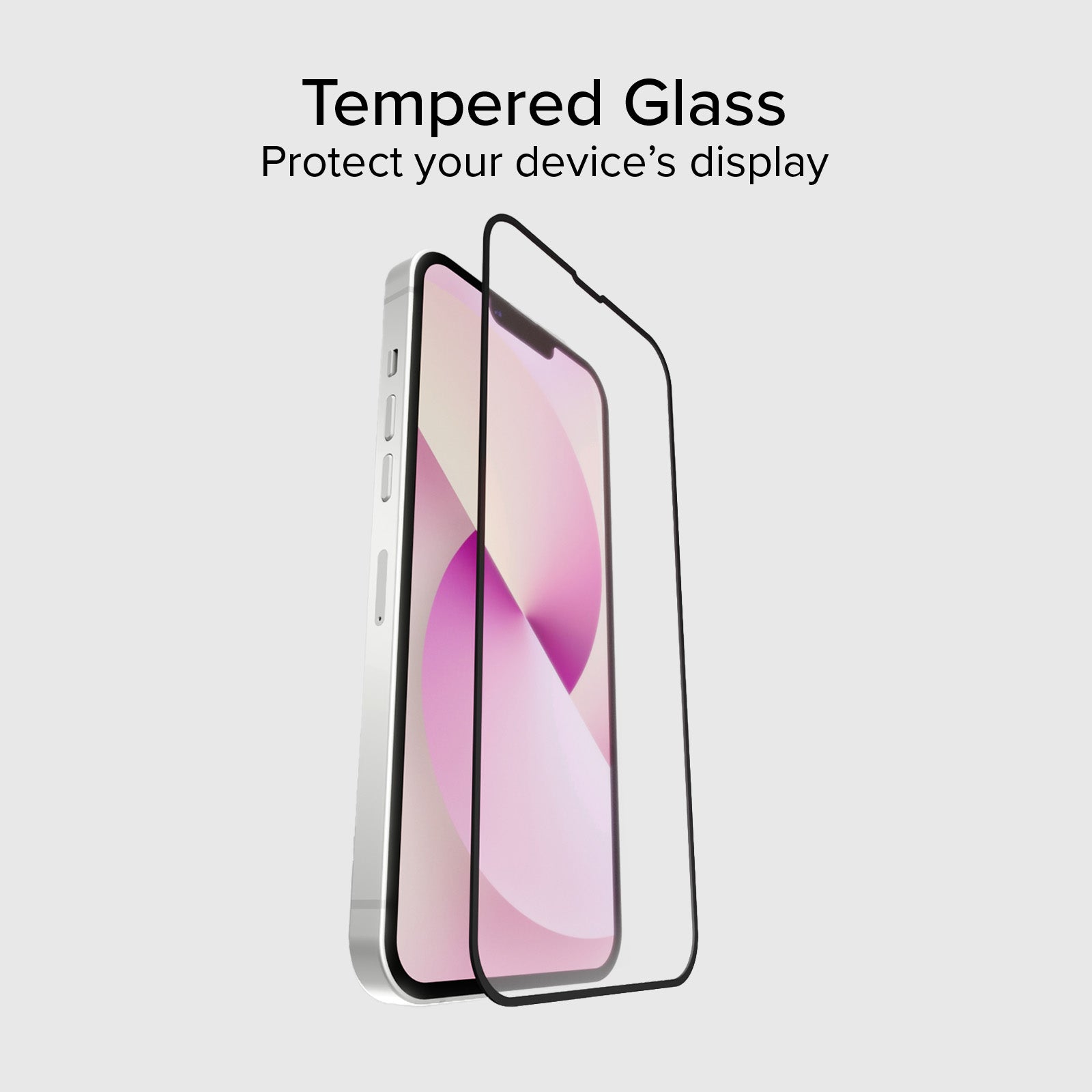 Protection écran en verre Full Cover pour13/13 Pro/14/16E