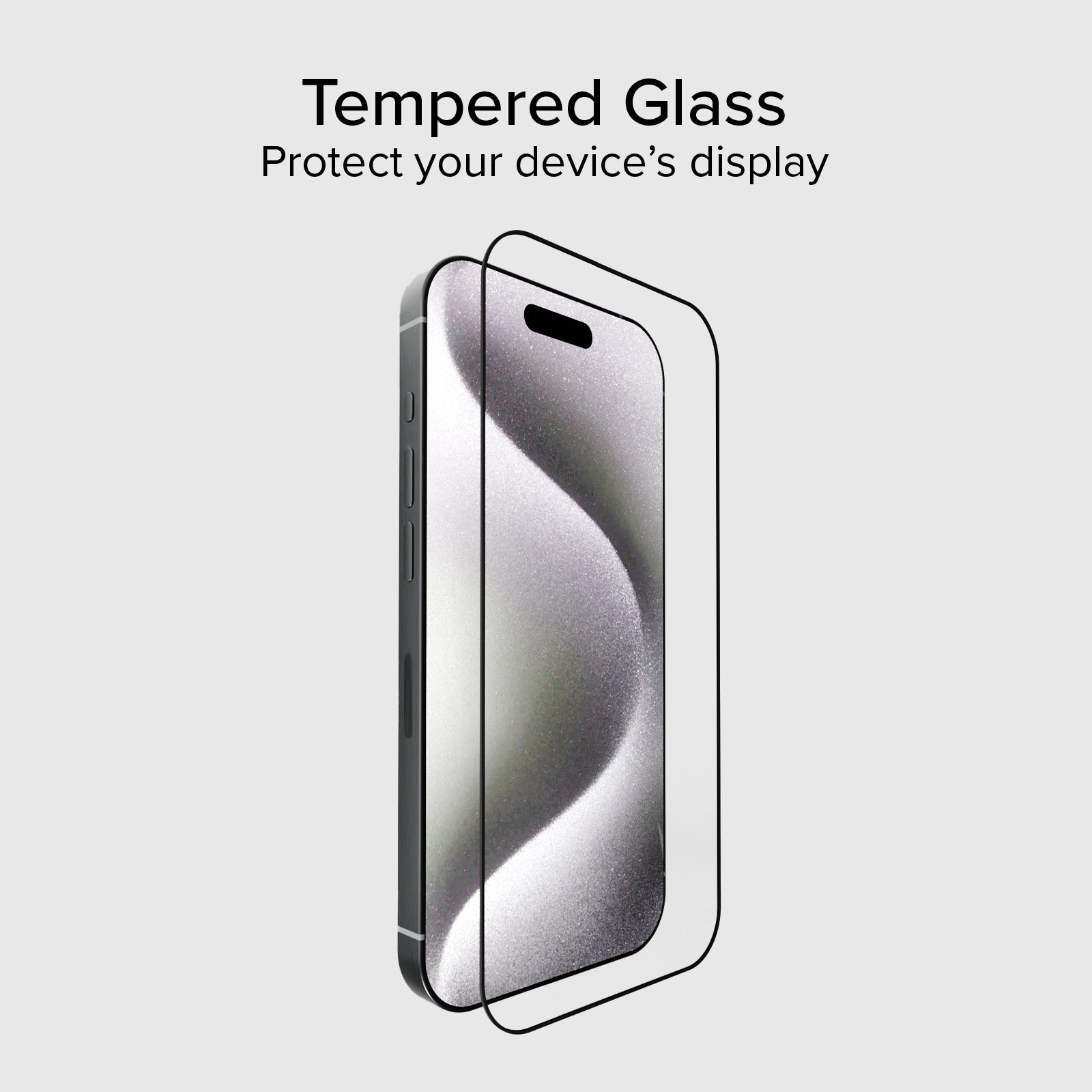 Full Cover Glass Screen Protector for iPhone 15 Pro