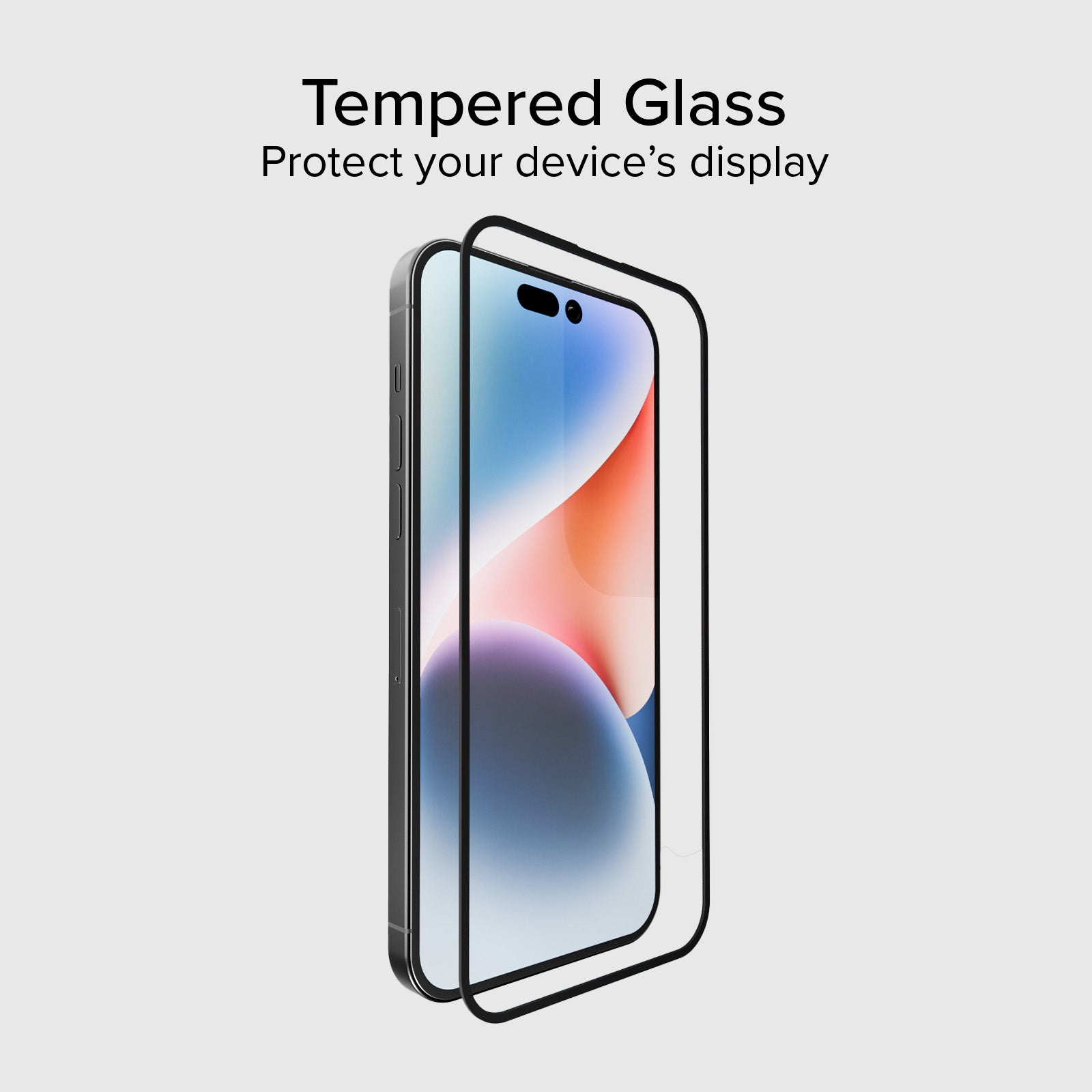 Glass screen protector Full Cover per iPhone 15 Plus