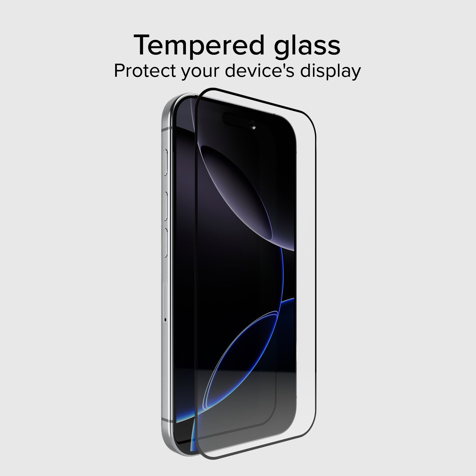 Glass screen protector for iPhone 16 Pro Max
