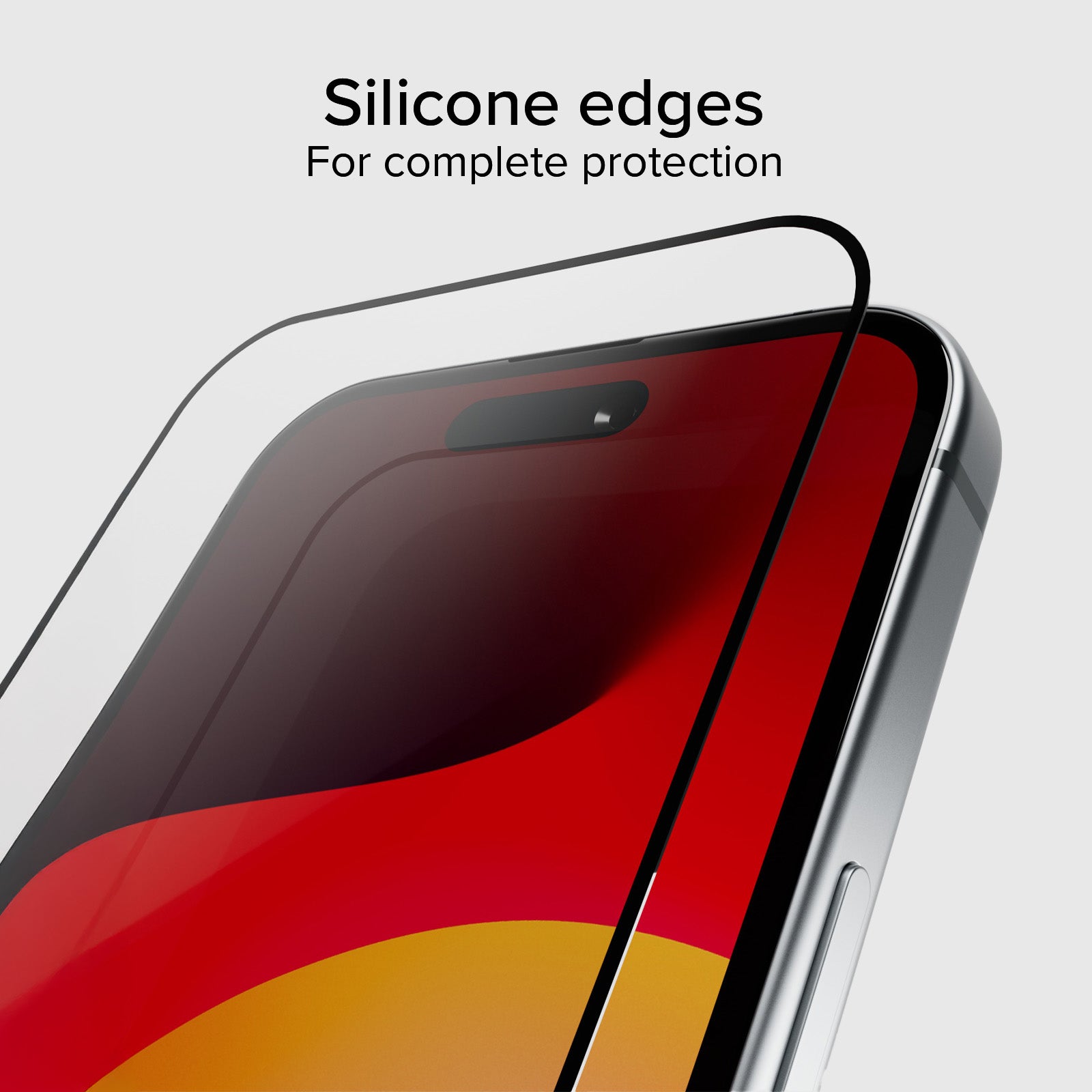 Full Cover Glass Screen Protector for iPhone 16 Plus/15 Plus