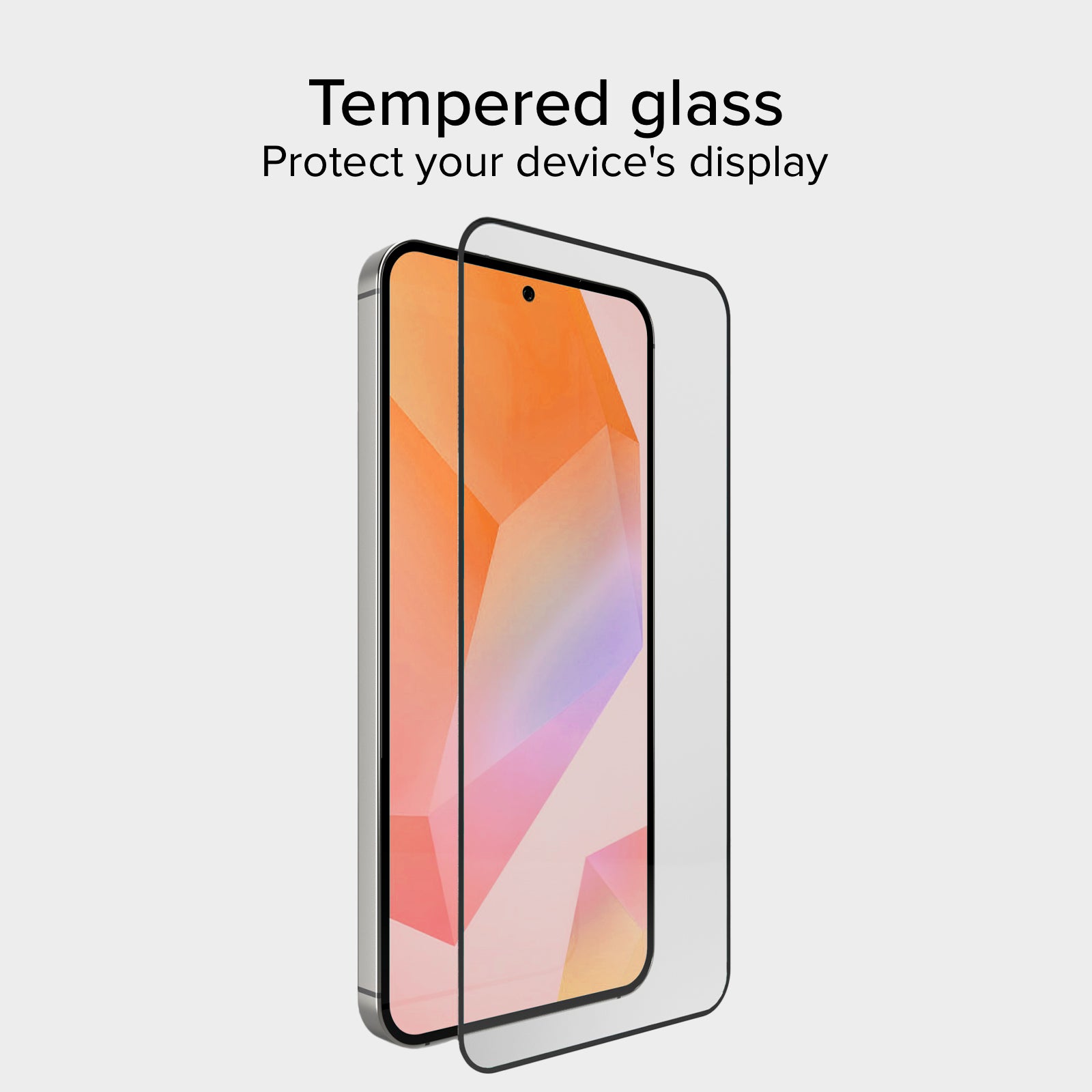 Glas Displayschutz Full Cover für Samsung S26