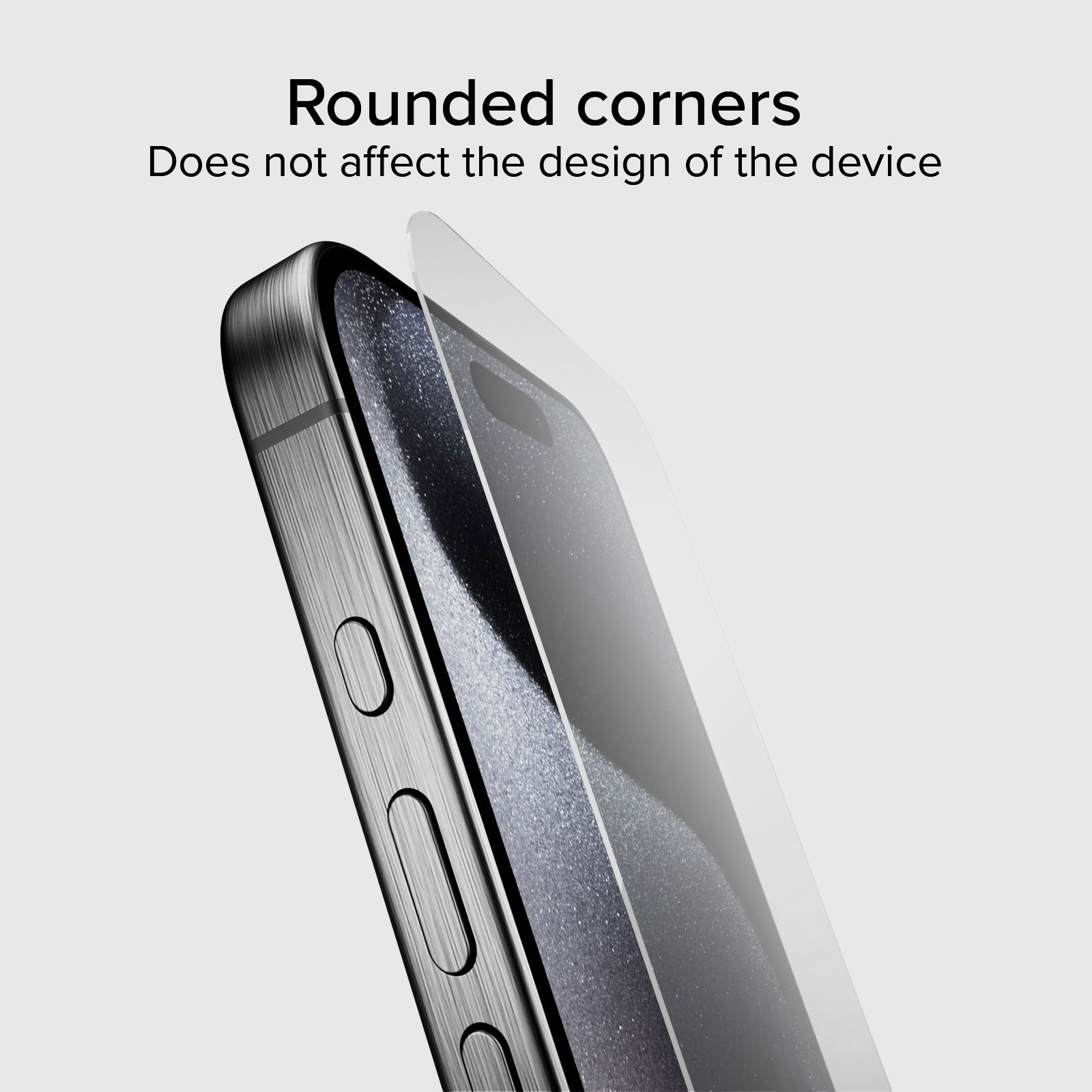 Glass screen protector for iPhone 15 Pro