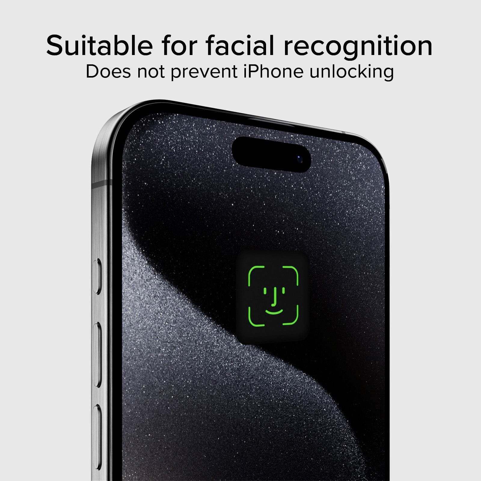 Glass screen protector for iPhone 15 Pro Max