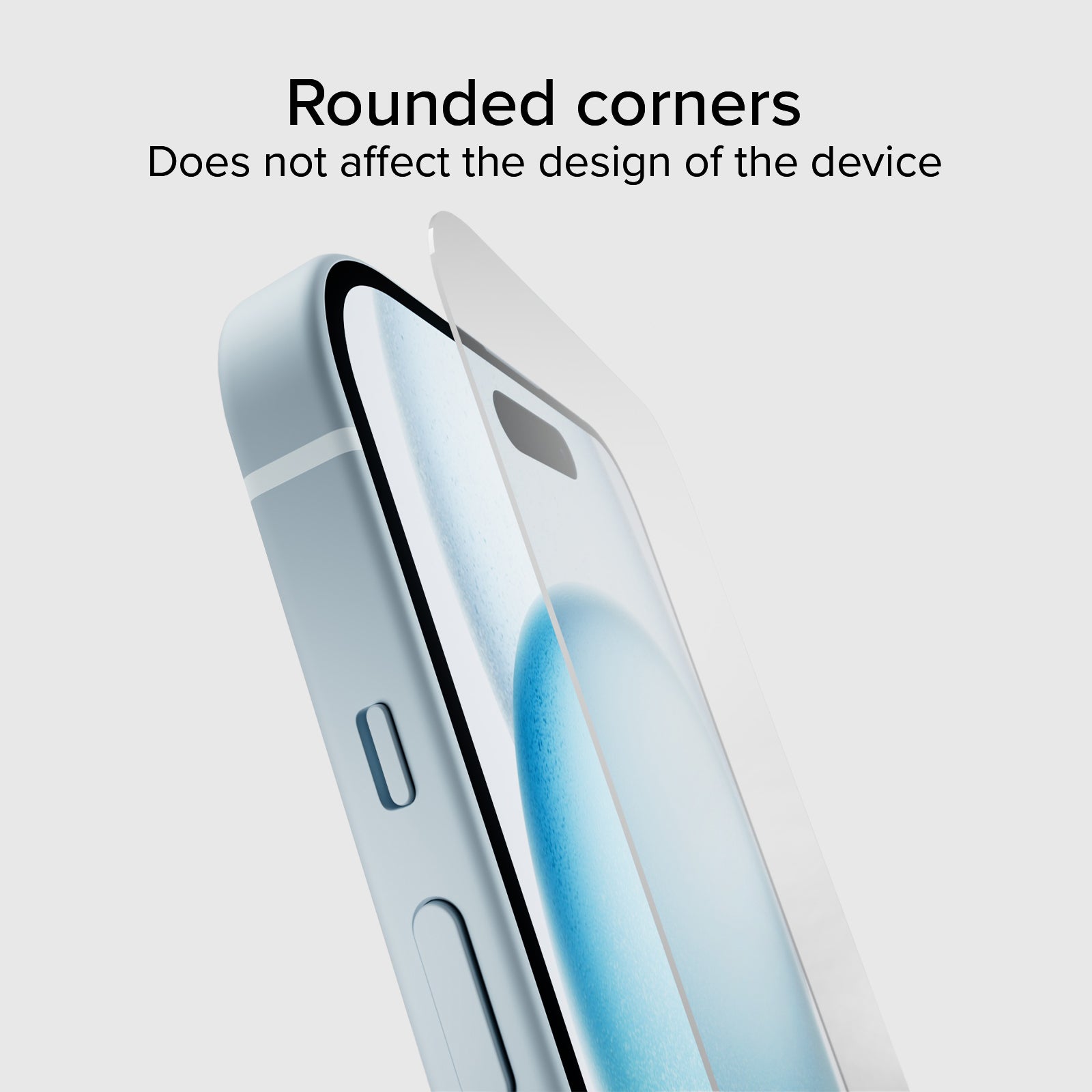 Glass screen protector for iPhone 15 Plus