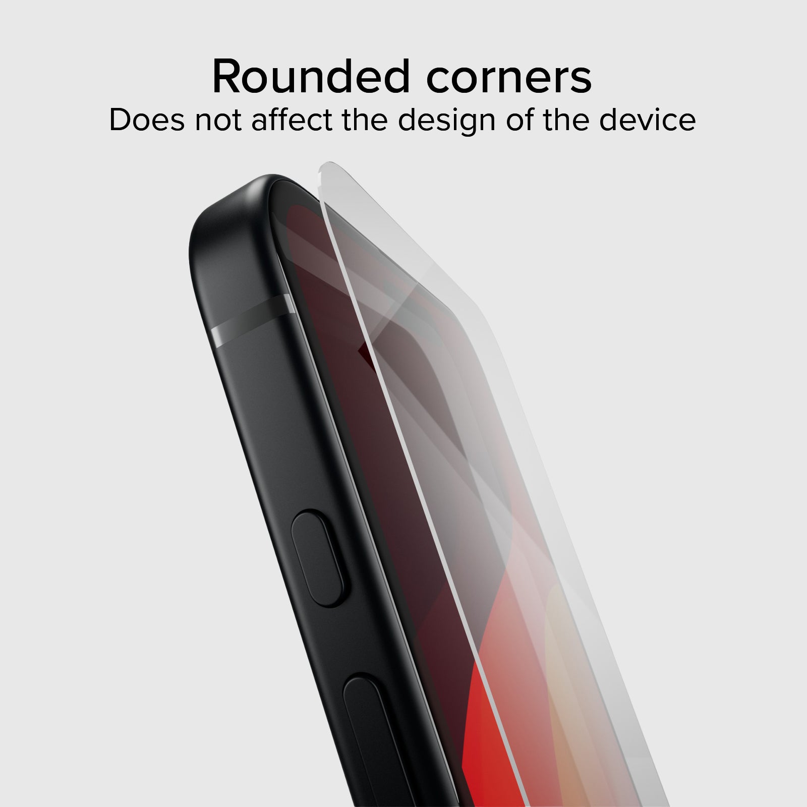 Glass screen protector for iPhone 15 Plus/16 Plus