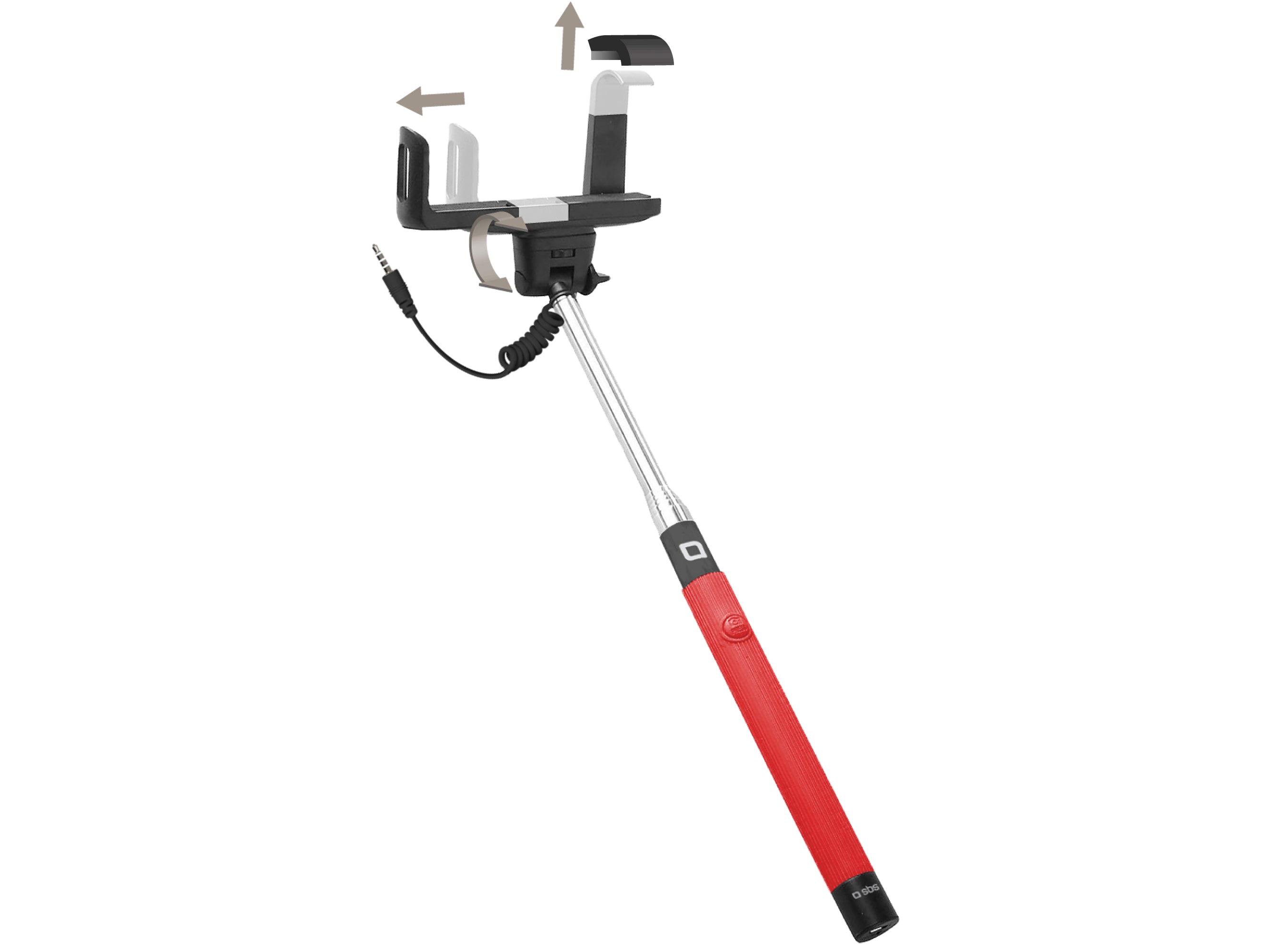 Selfie stick with jack 3,5 mm