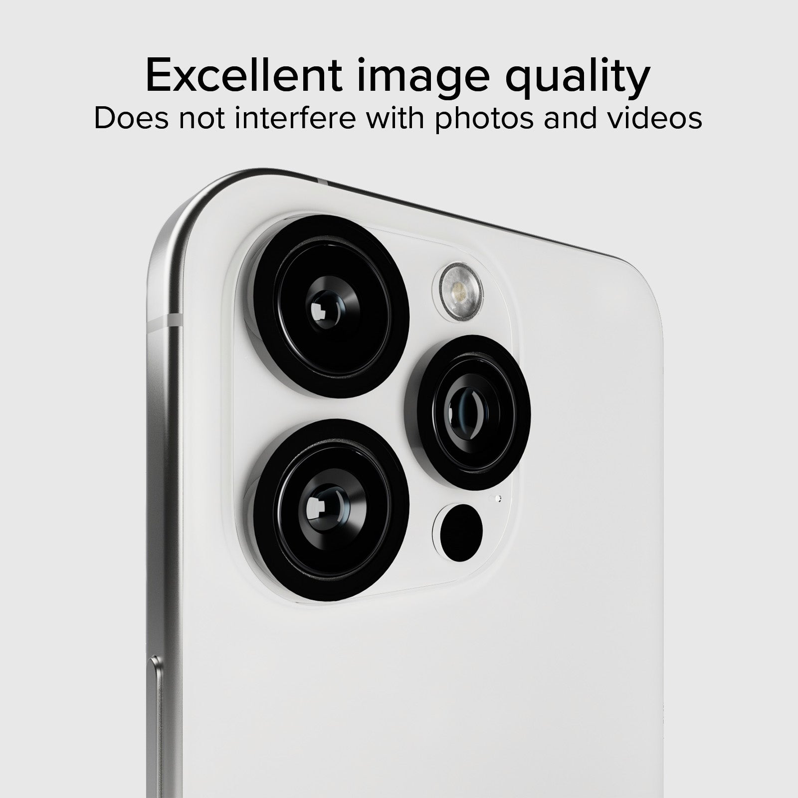 Single protective lenses for camera