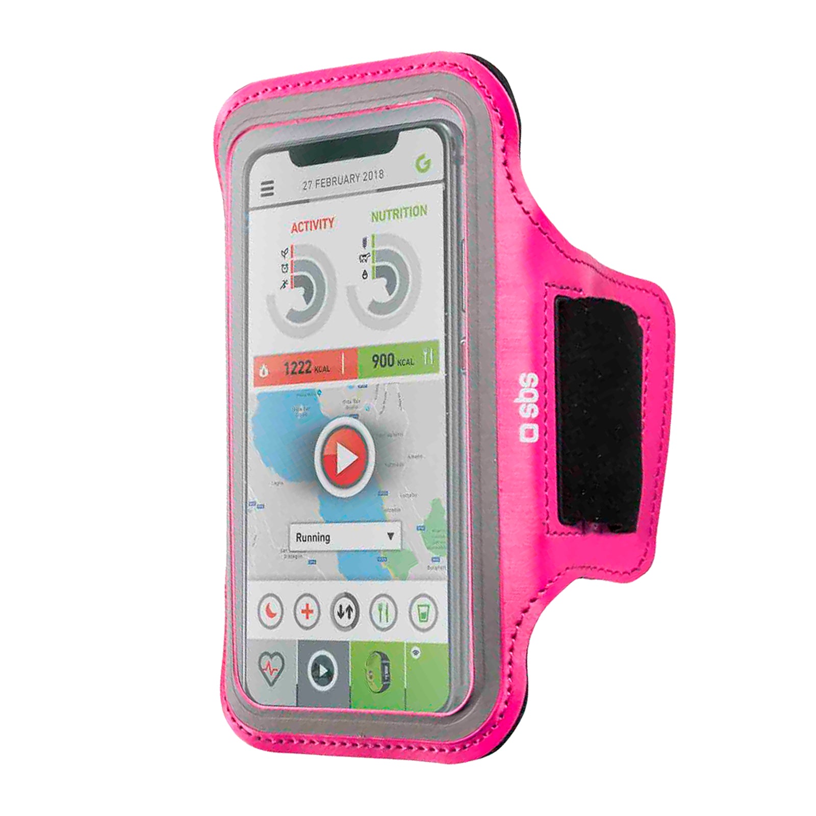 Funda deportiva para brazo y móvil hasta 5"