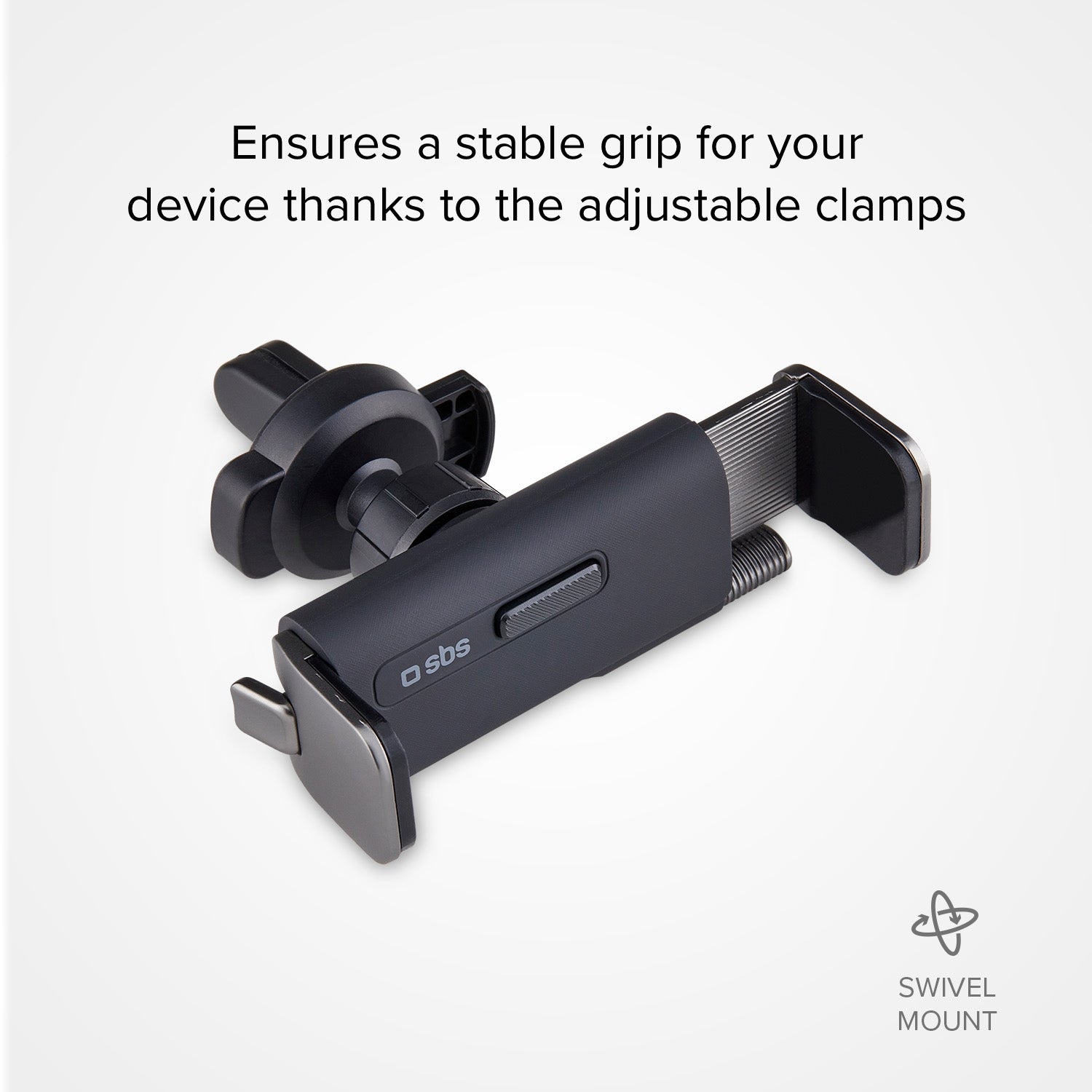 Autohalterung für Smartphone mit schwenkbarem Clip