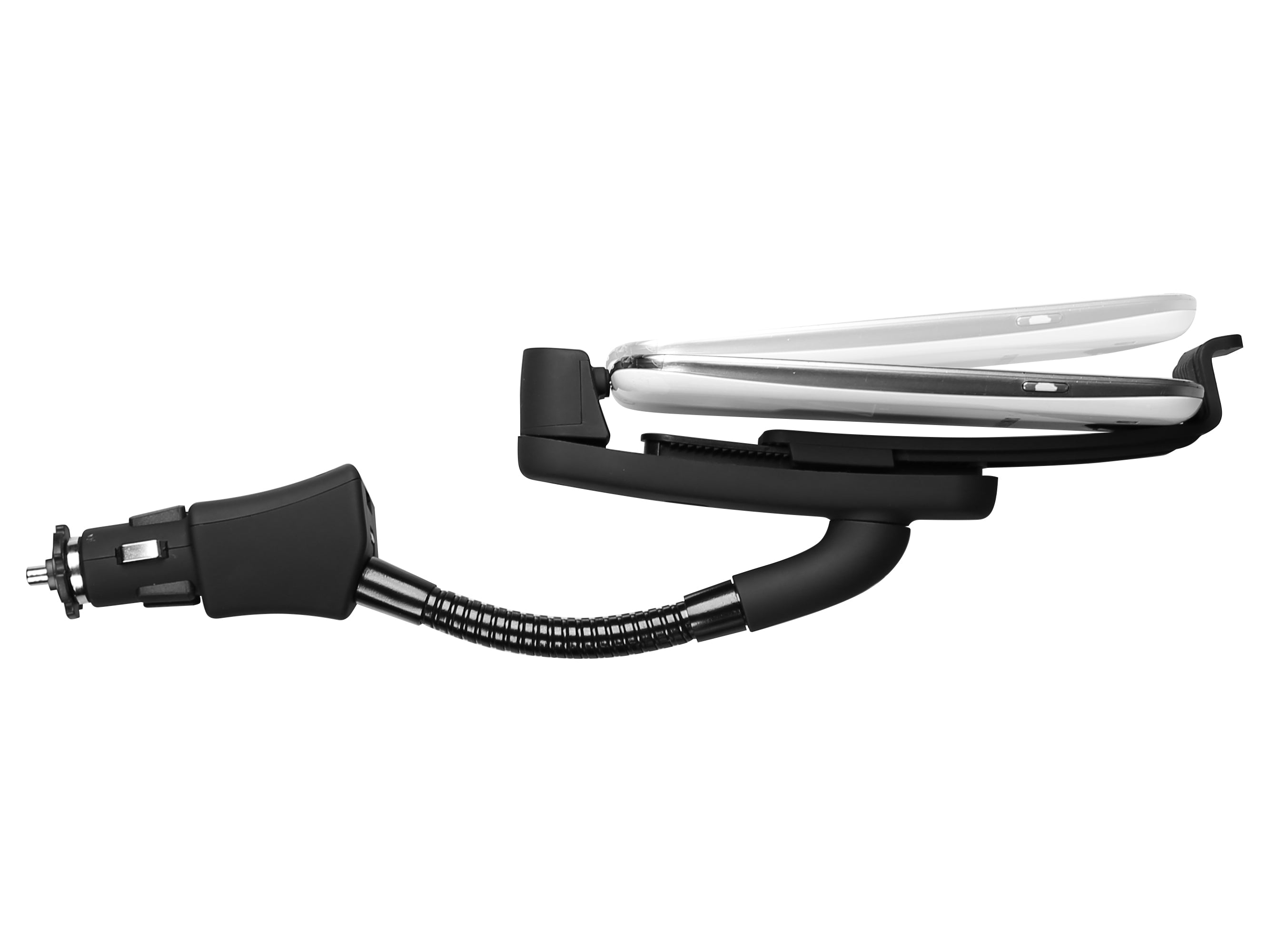 Supporto da auto micro USB per smartphone fino a 5,5"