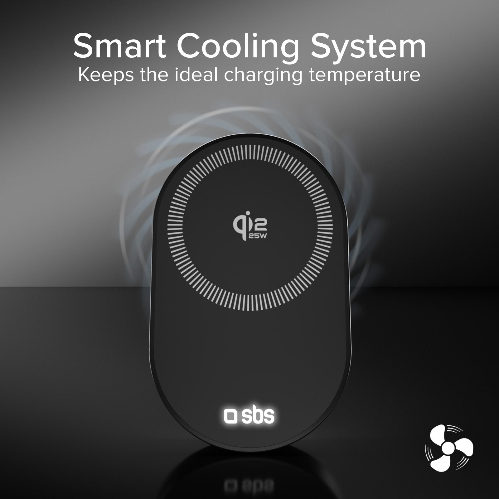 Soporte para coche con carga inalámbrica magnética Qi2.2 25 W
