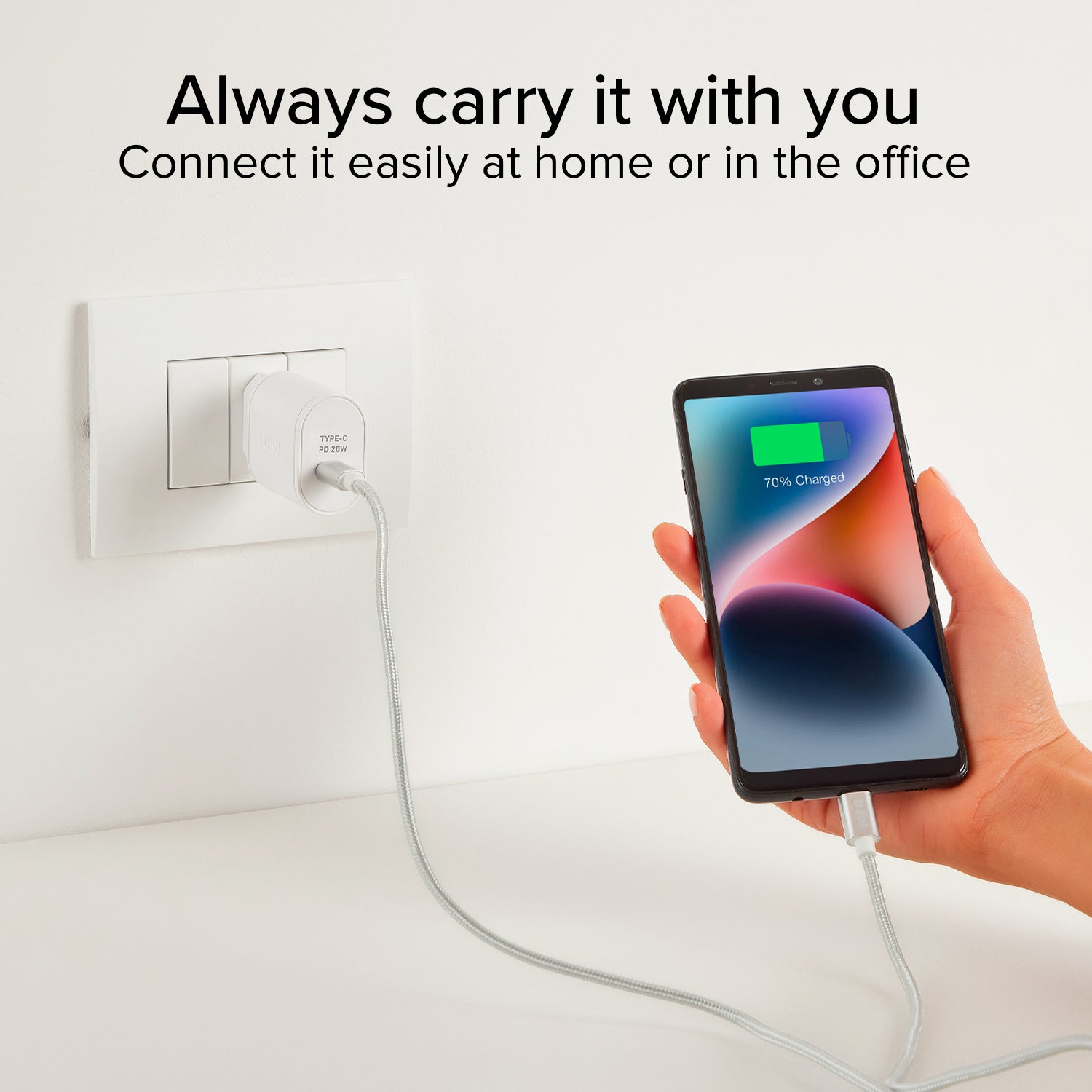 Caricabatterie Power Delivery 20W