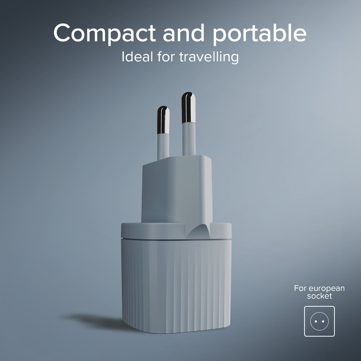 Cargador cargabaterías con material GRS