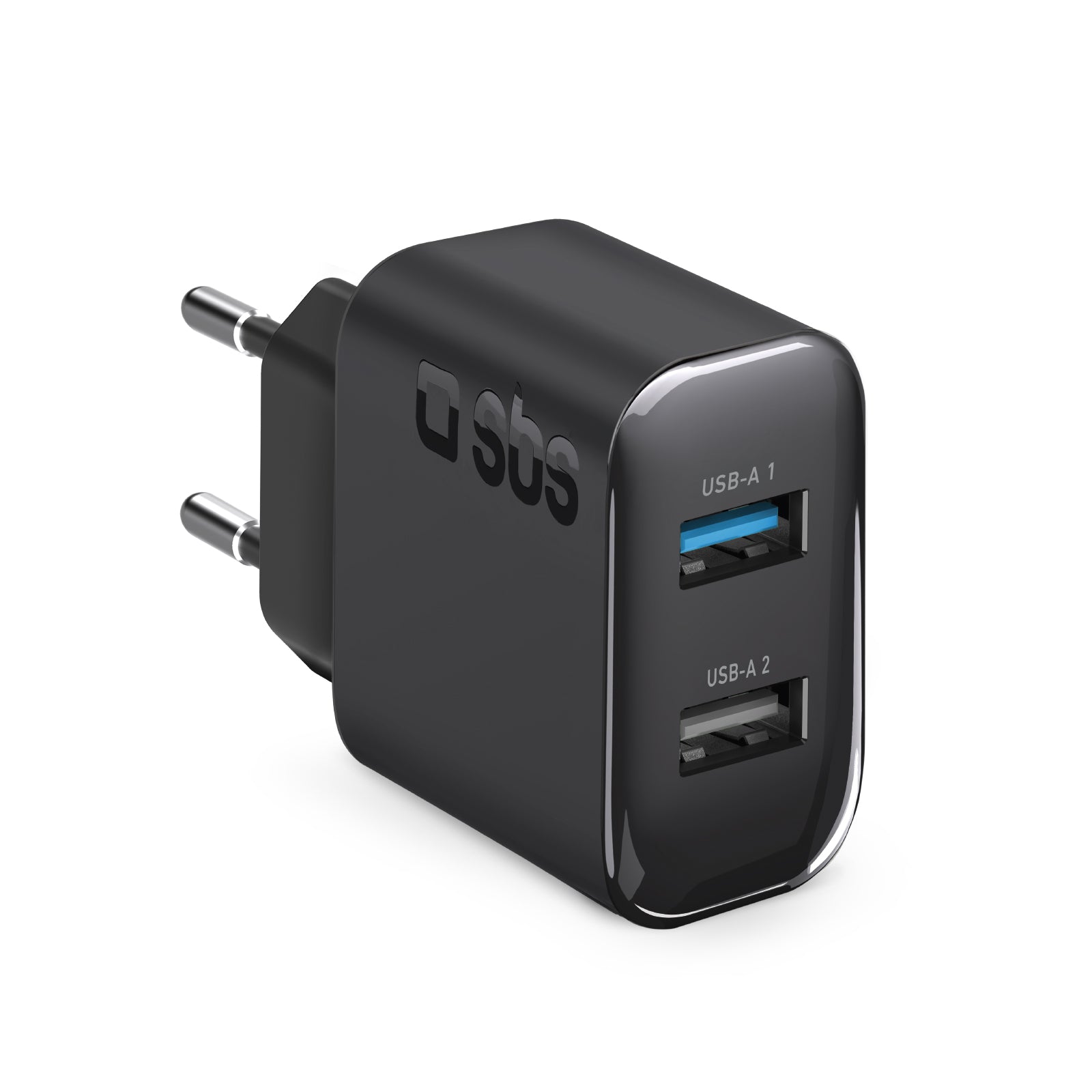 Caricabatterie caricatore 10 Watt - Ricarica rapida con due porte USB