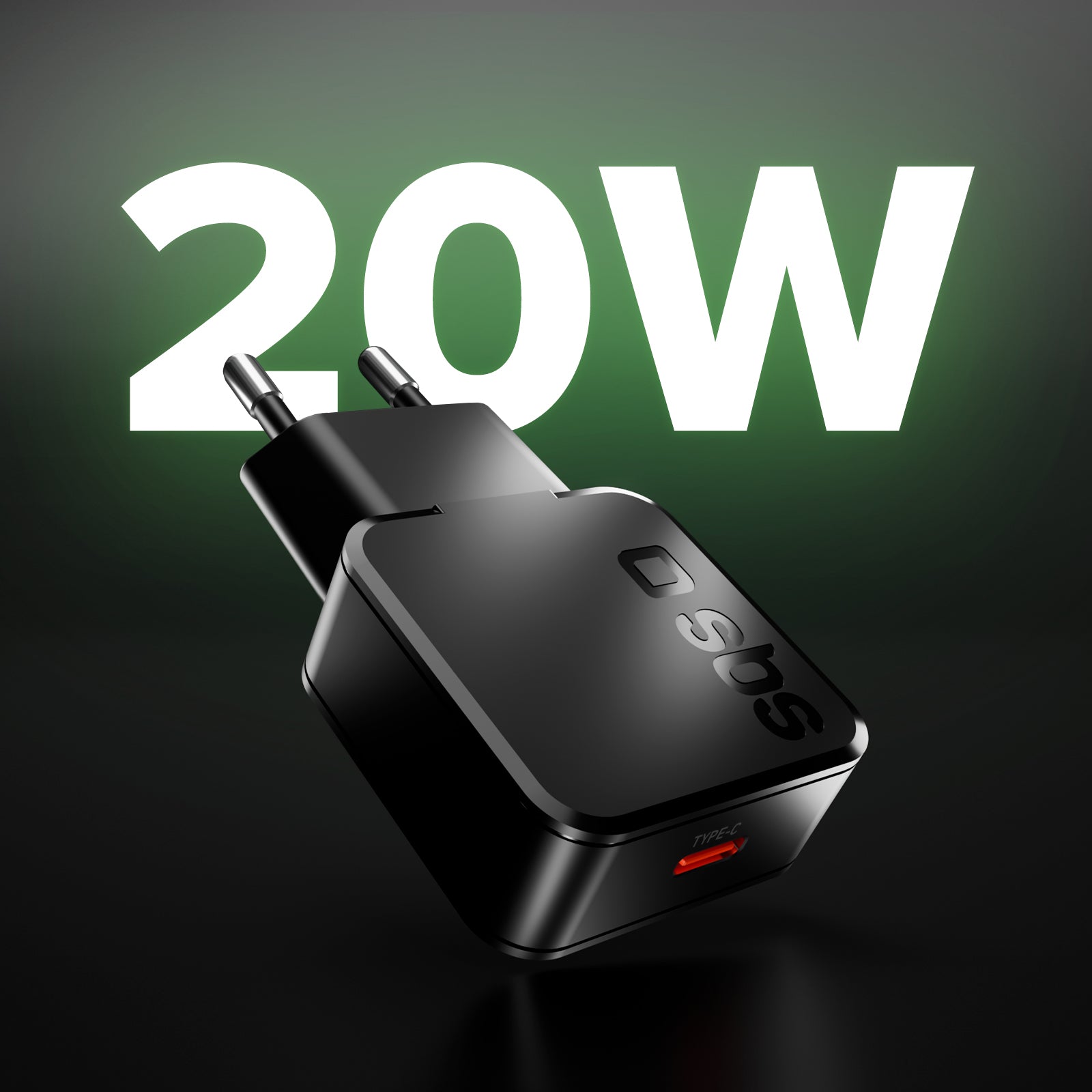 20-W-USB-C-Ultra-Slim-Wandladegerät, geeignet für MacBook Neo