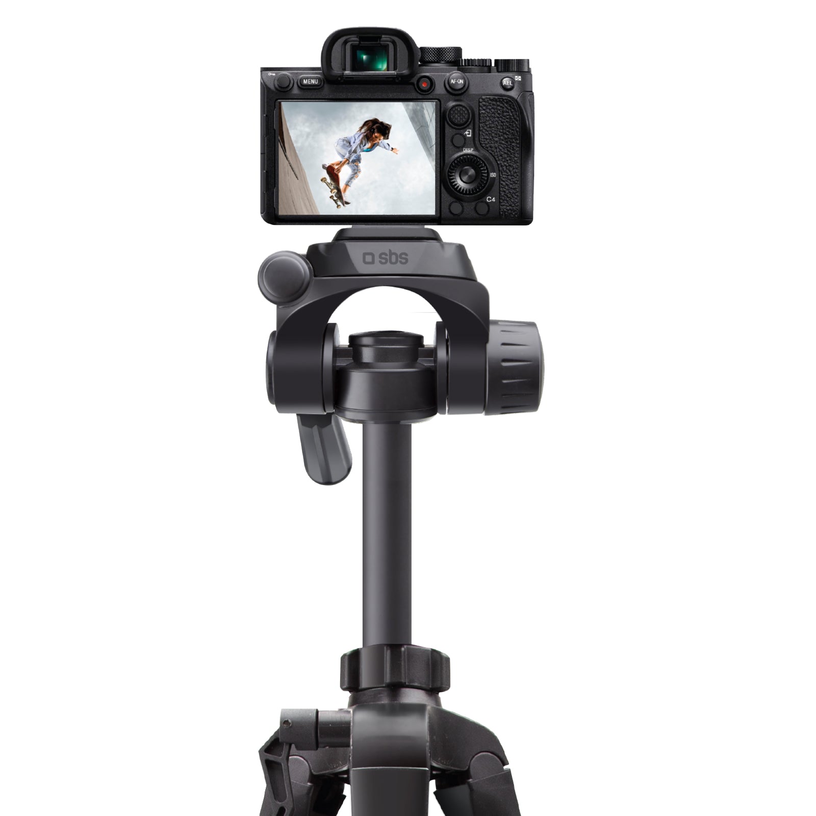 Axis Tripod Pro - Treppiede estensibile per smartphone, Reflex e GoPro