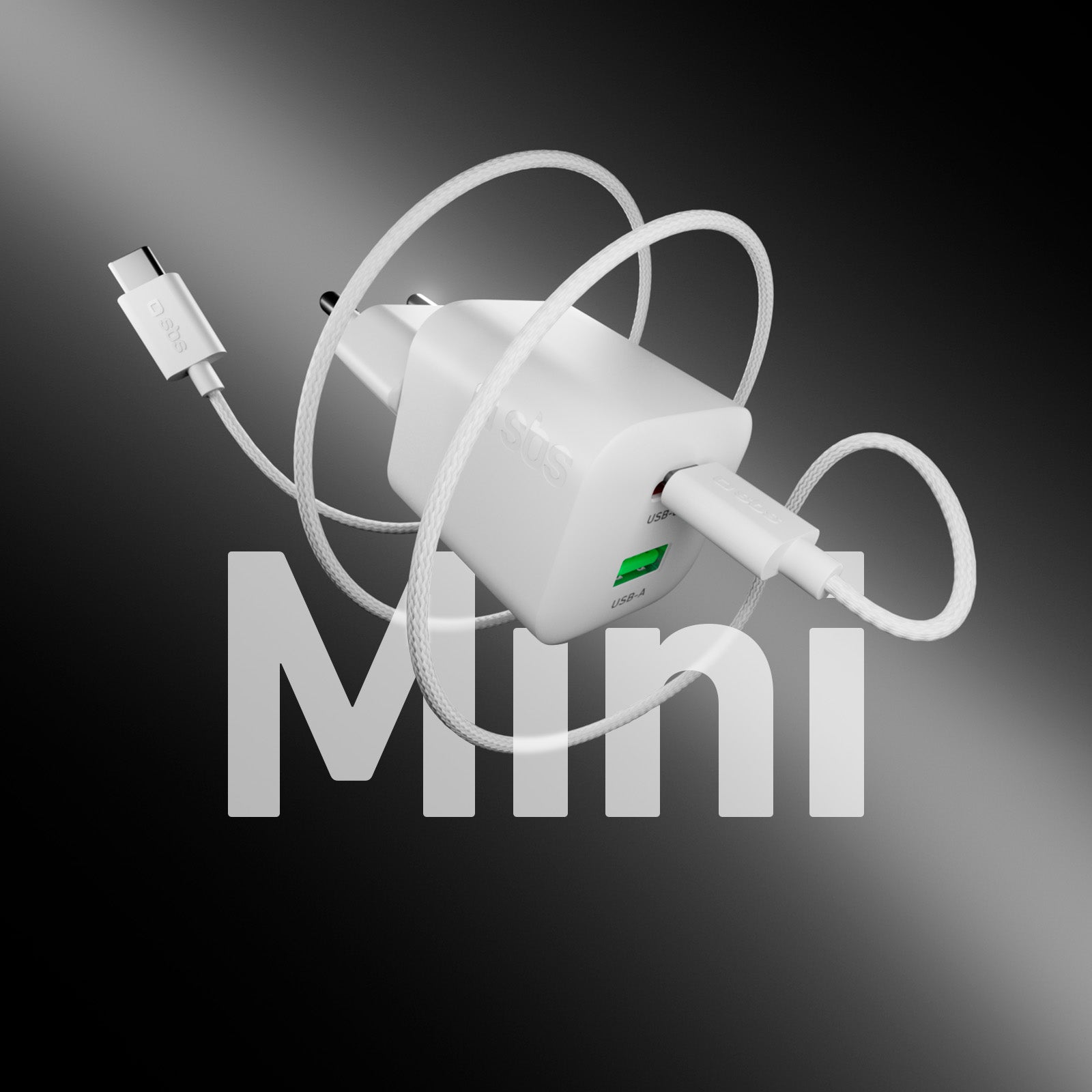 Kit chargeur 30W GaN avec câble USB‑C 1,5 m