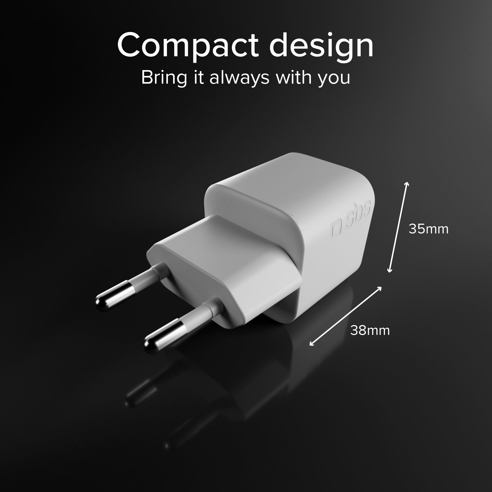 Kit chargeur 30W GaN avec câble USB‑C 1,5 m