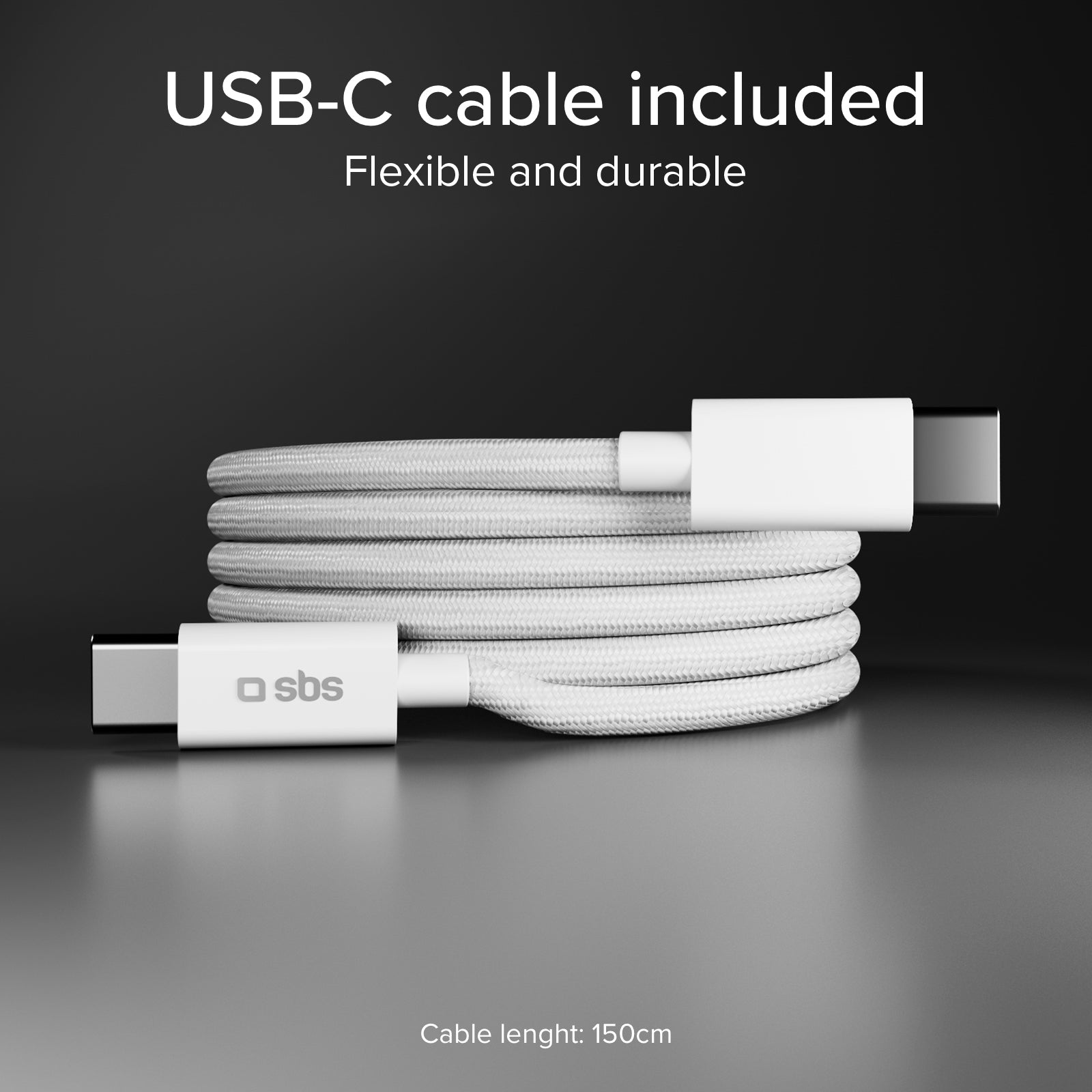 Kit chargeur 30W GaN avec câble USB‑C 1,5 m