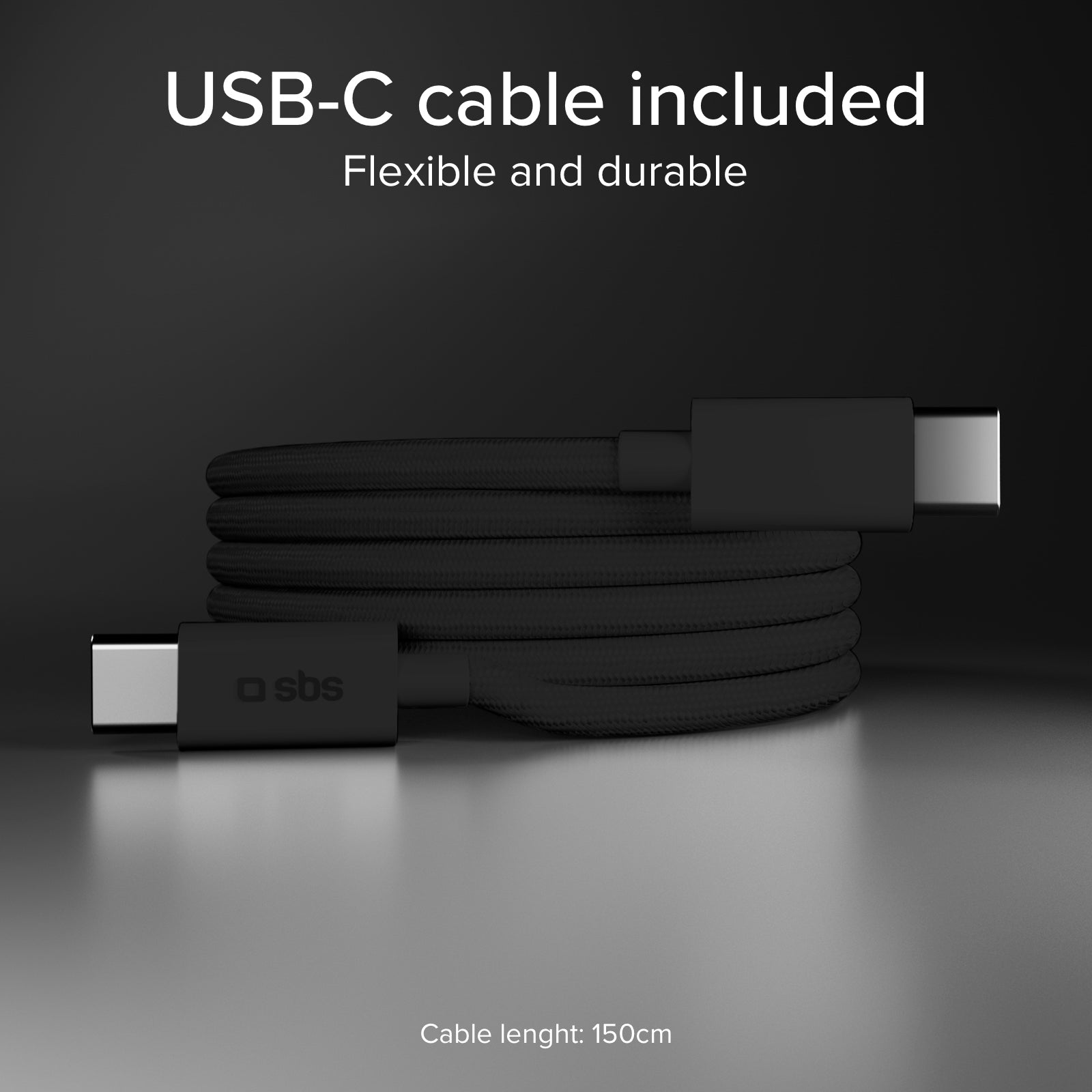 Kit chargeur 65W GaN avec câble USB‑C 1,5 m